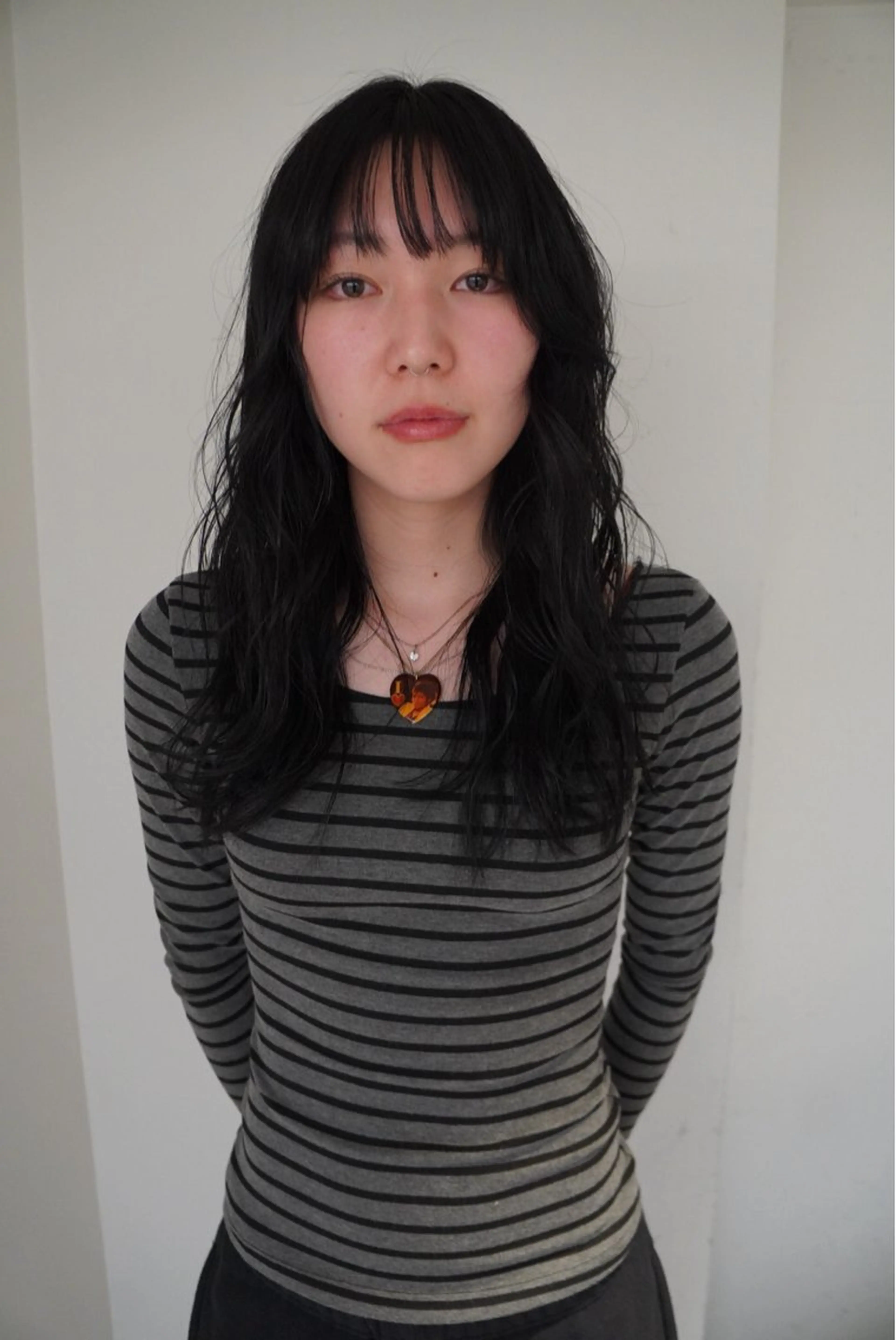 ロング 小顔レイヤー×コンパ クトボブ/林隆平のヘアスタイル