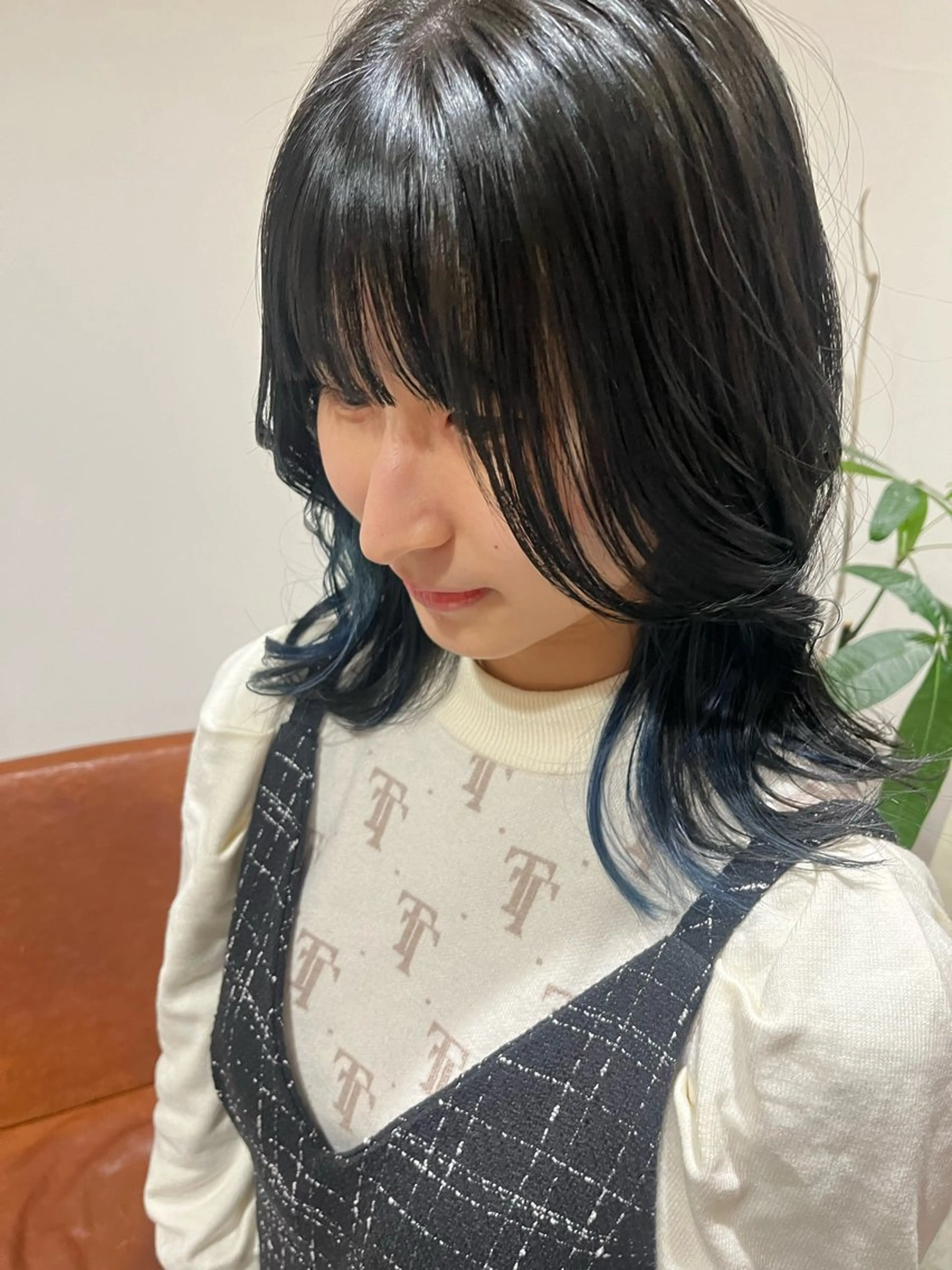 ミディアム 梅田美容室/カット /Maoのヘアスタイル