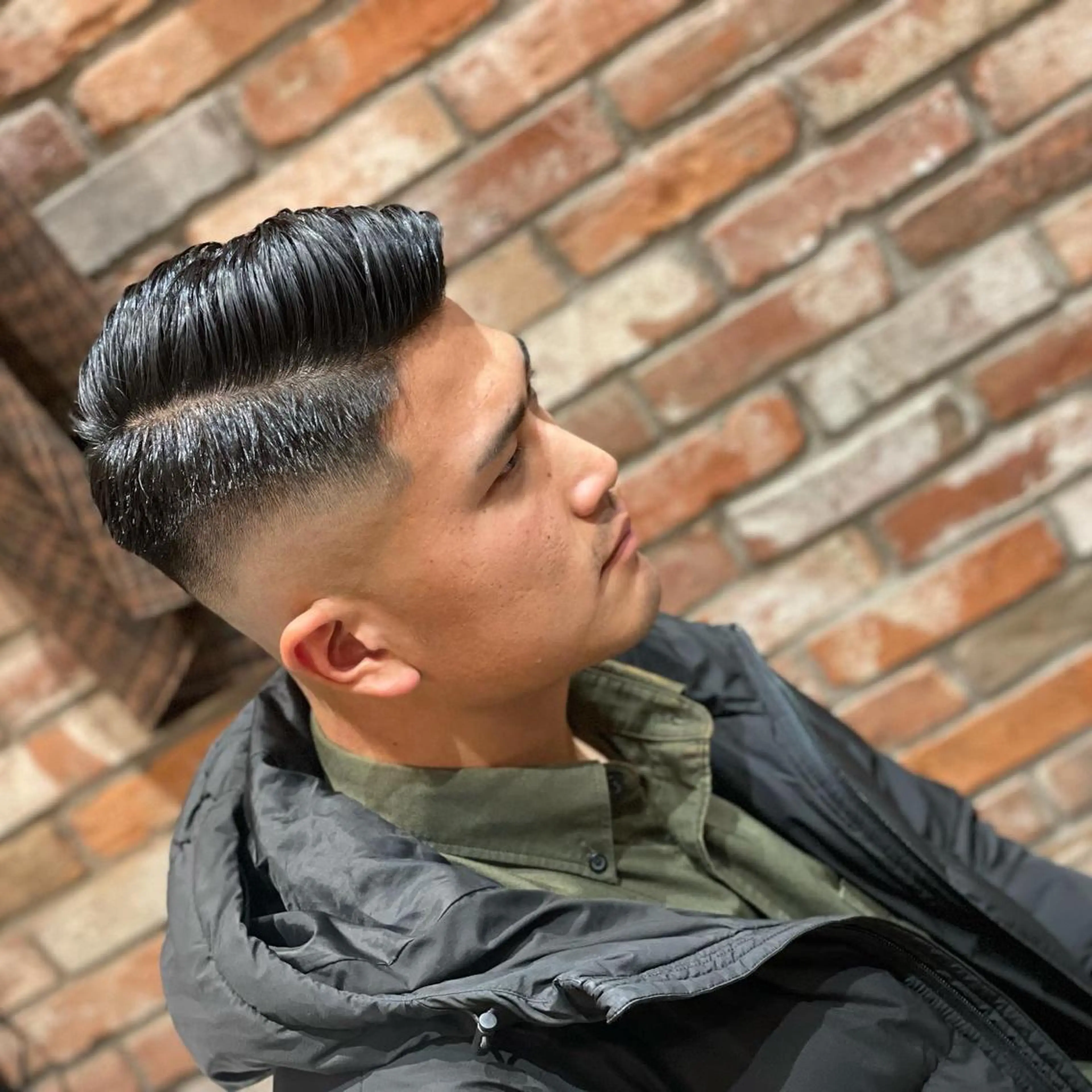 ショート ヒロ銀座バーバーショップ広島本店所属・中越 仁一郎のヘアスタイル