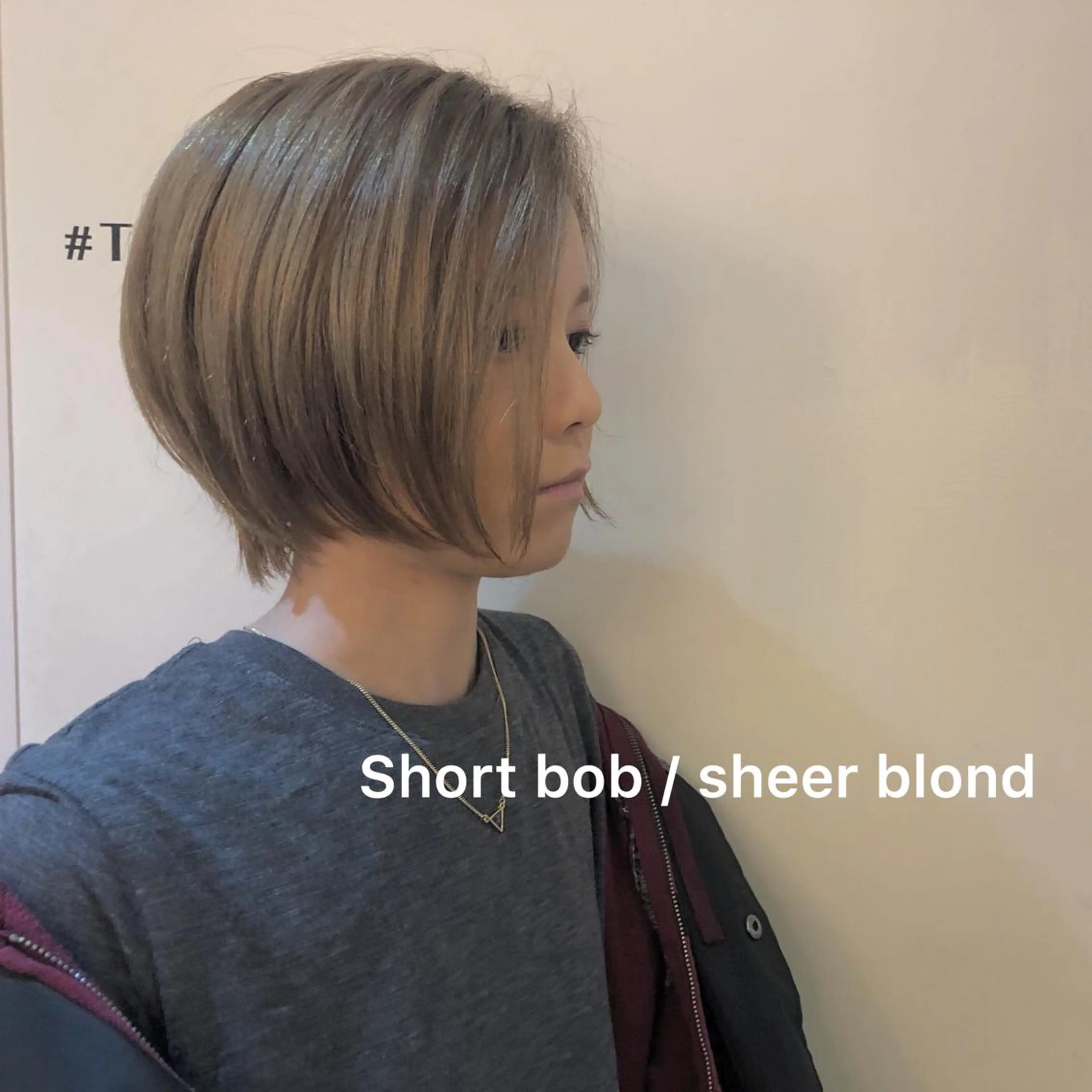 ショート ヘアカラー 🌸ハイトーン 新田　廉 🌸のヘアスタイル