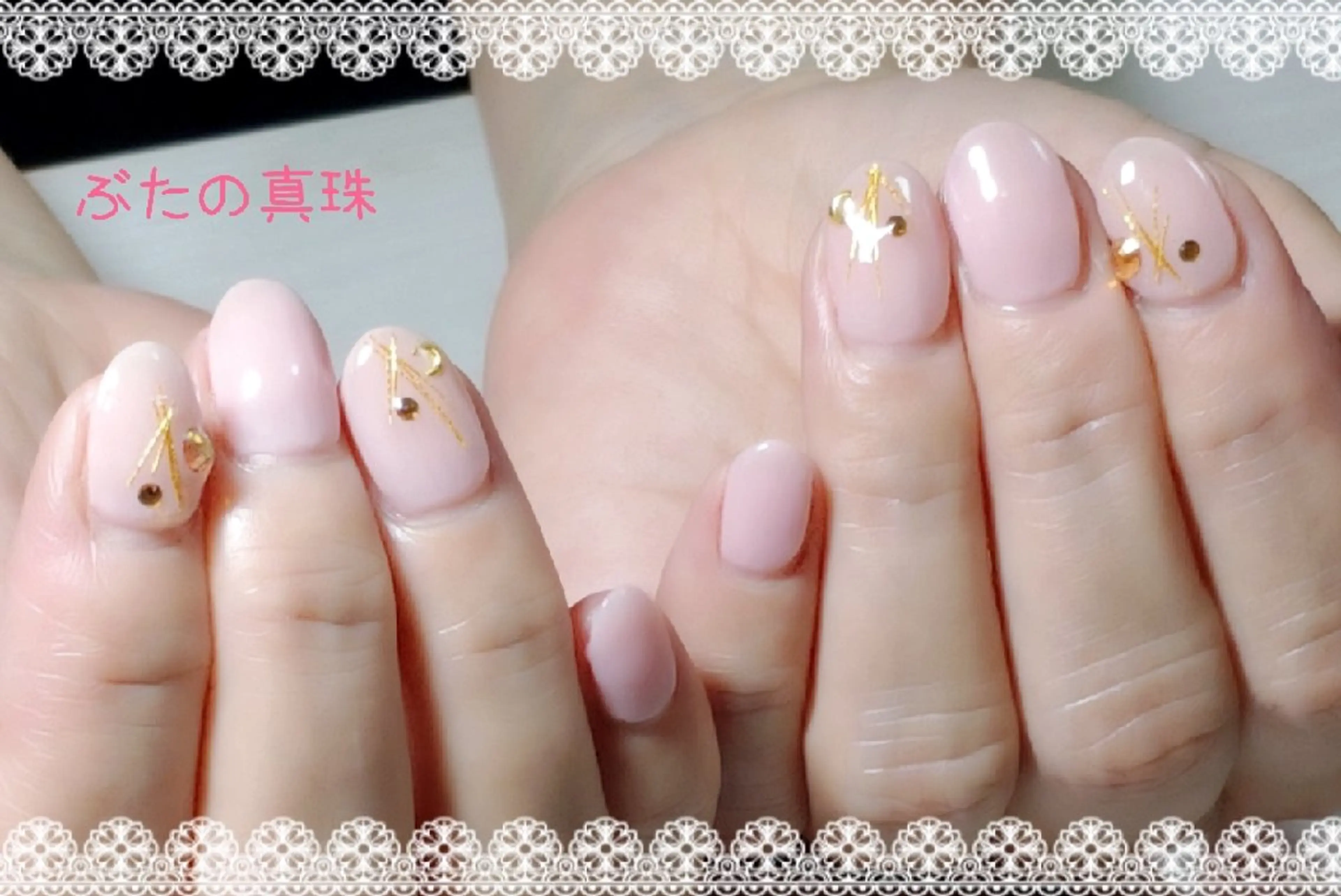 ネイル ワンカラーネイル ハンドネイル 林 珠里のネイルデザイン