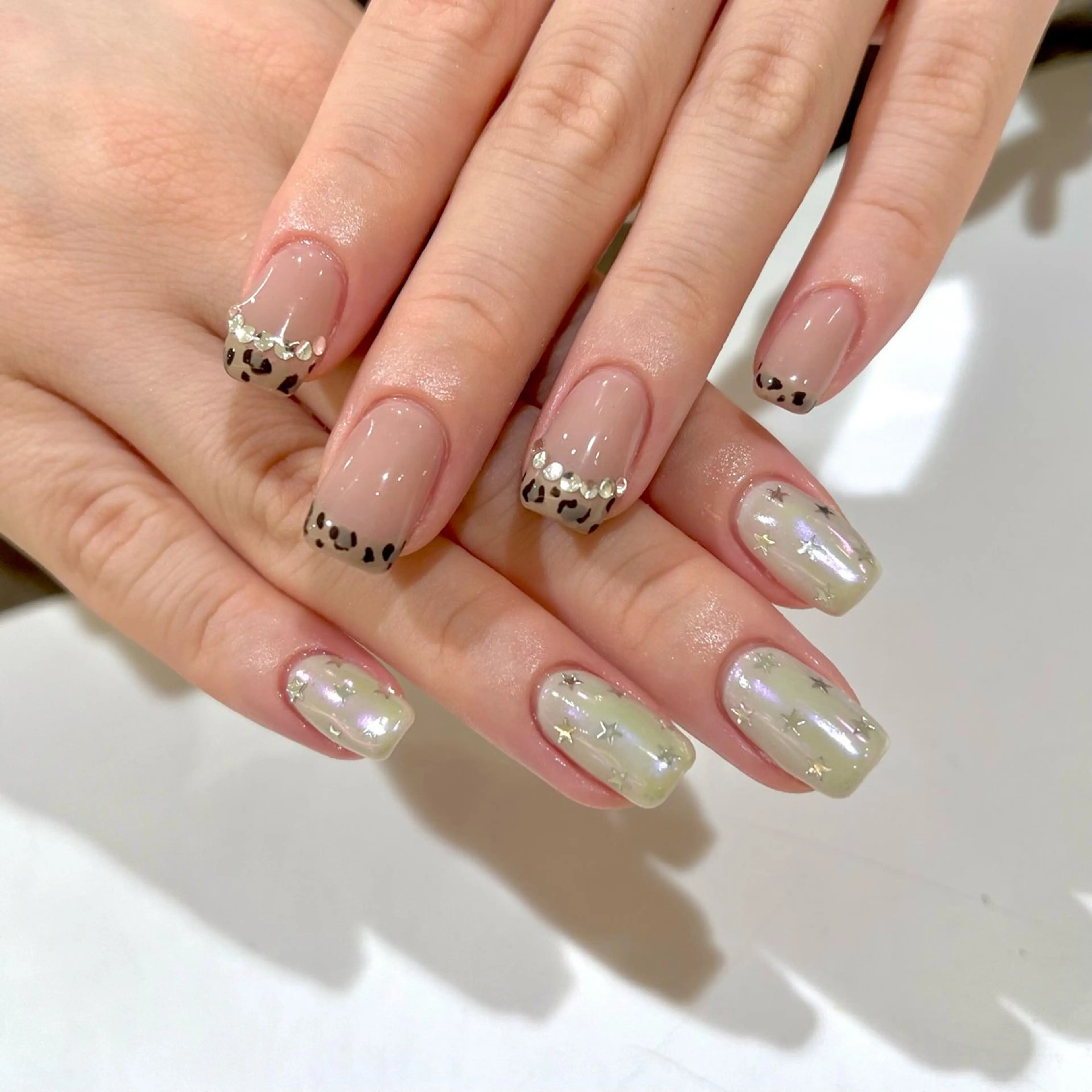 ネイル 持ち込み ハンドネイル 田中 夏海のネイルデザイン