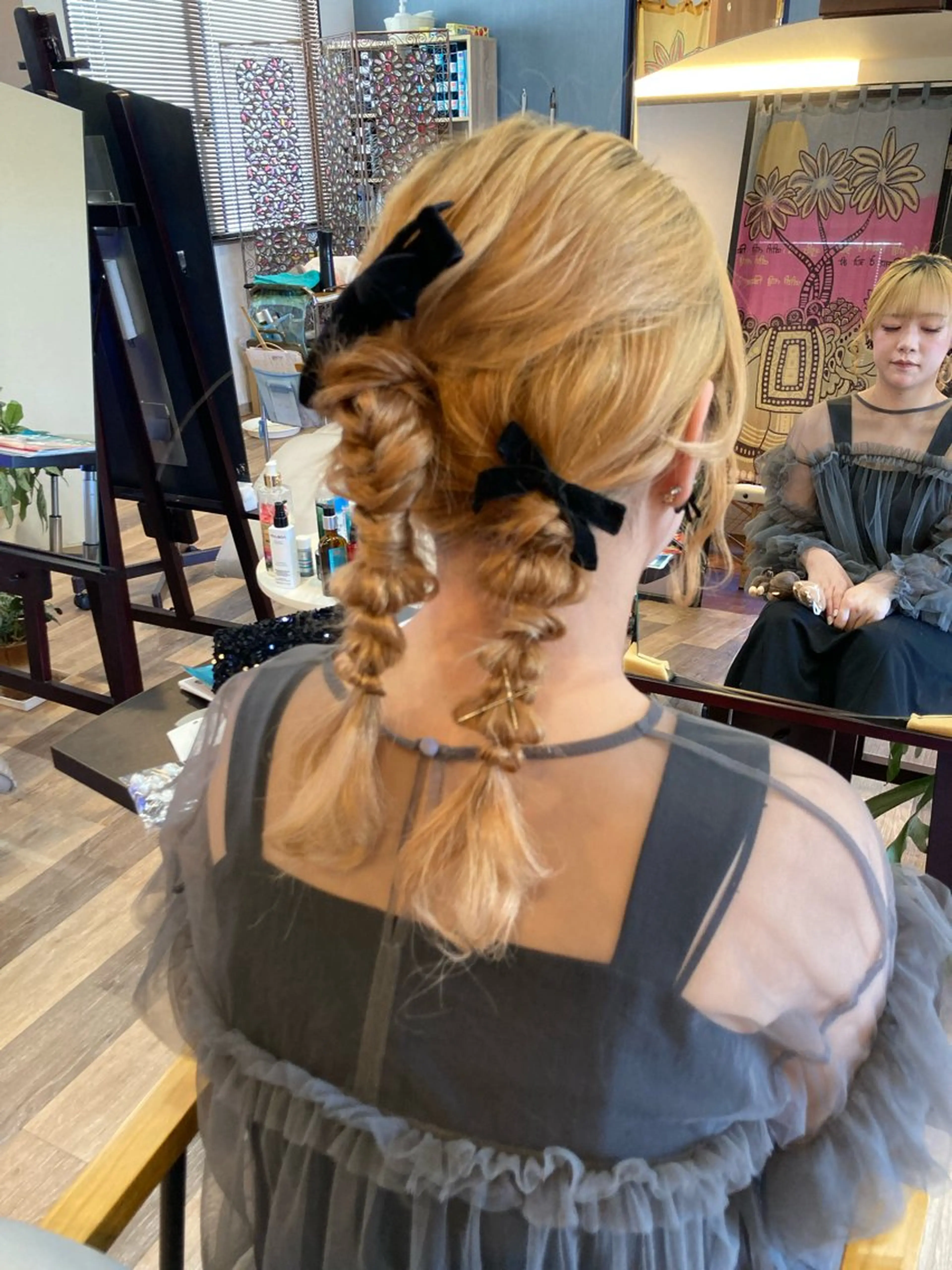 ロング ヘアセット 中野 紹江のヘアスタイル