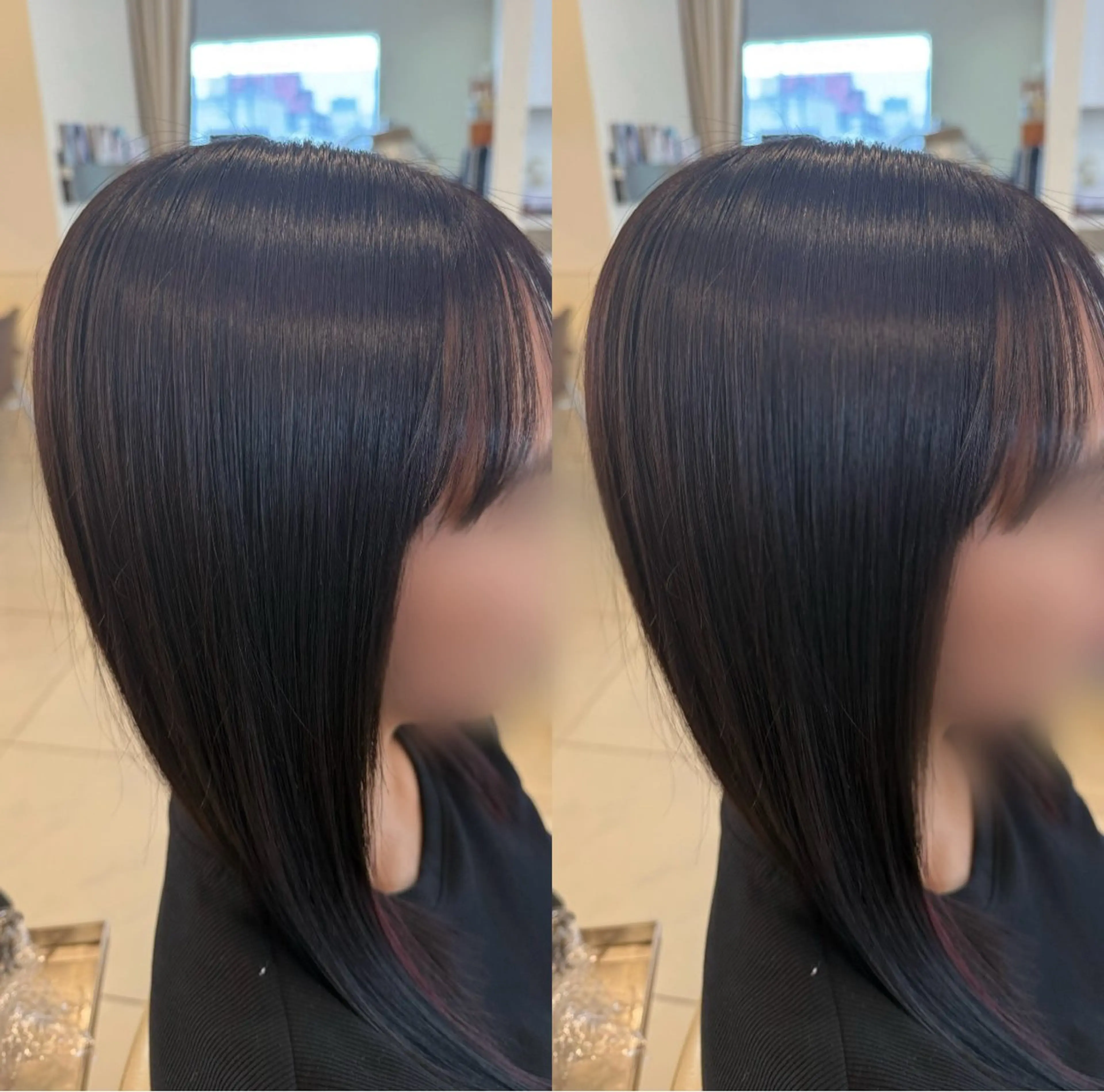 ロング カラー ヘアカラー トリートメント 🌷🪽ྀི 岡本 かおり 🪽ྀི🌷のヘアスタイル