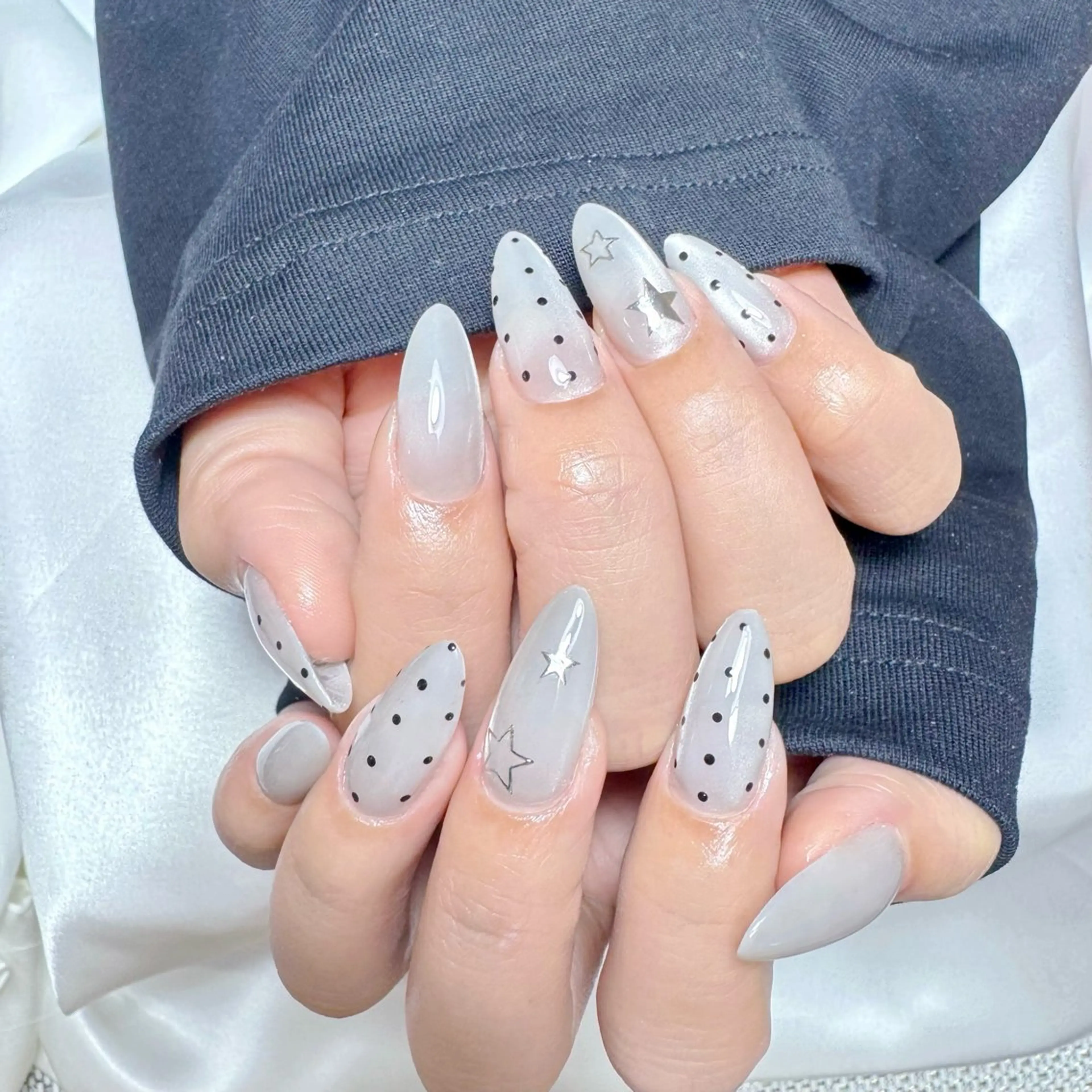 ネイル アートネイル 成人式 ジェルネイル ニュアンスネイル ネイルチップ Kora Nailのネイルデザイン