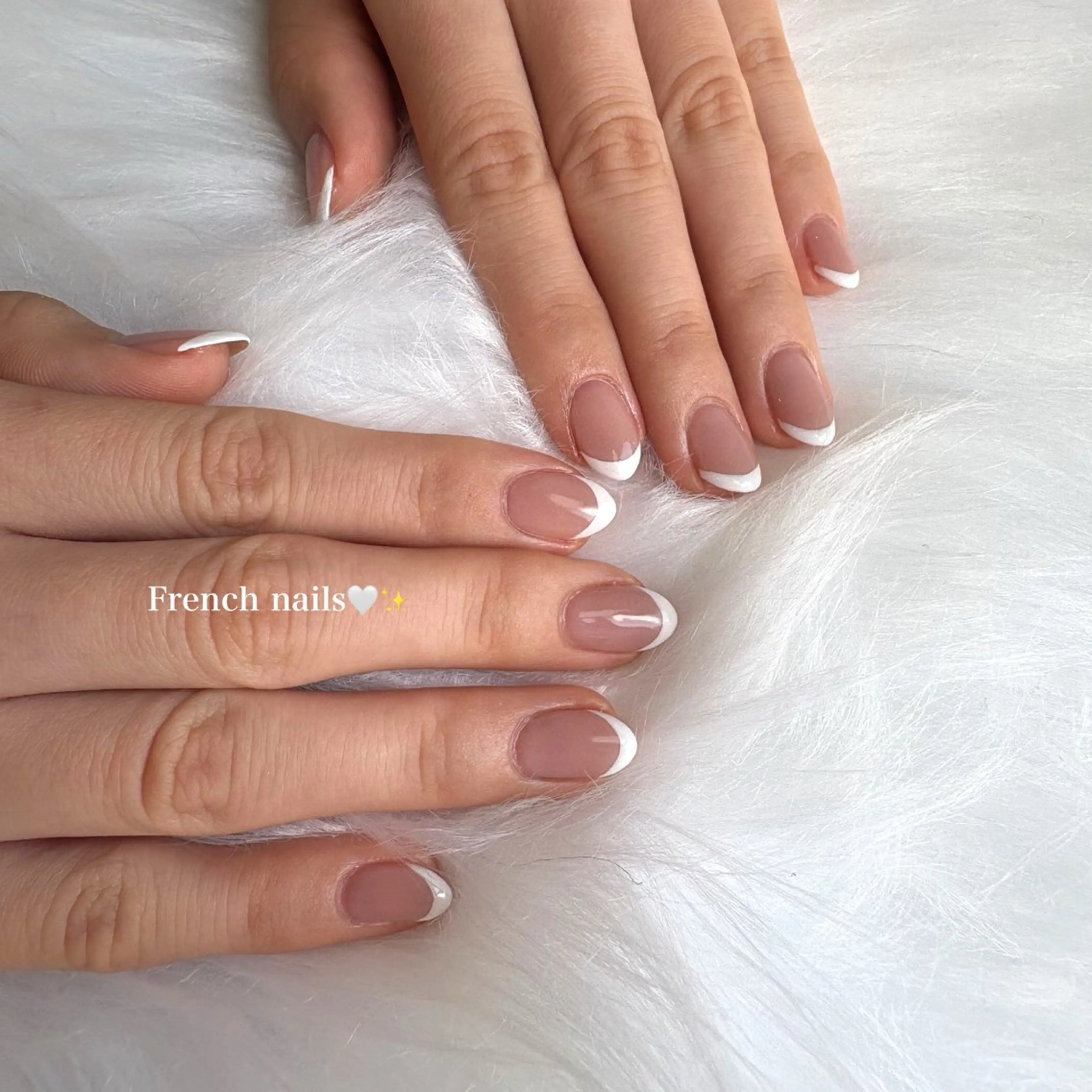 ネイル フレンチネイル ハンドネイル Rich+nail Mayuのネイルデザイン