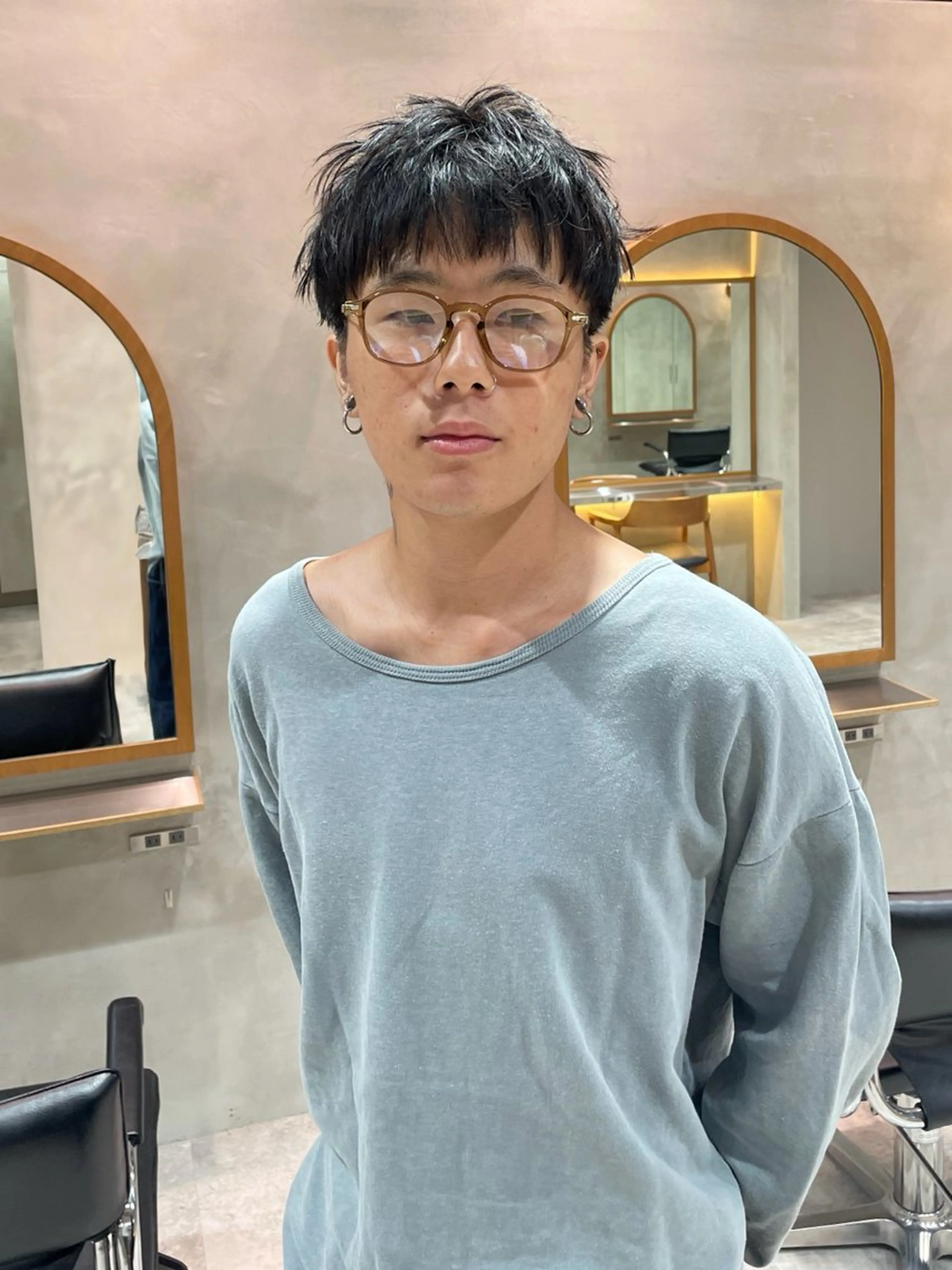 ショート カット 渡邉 和喜のヘアスタイル