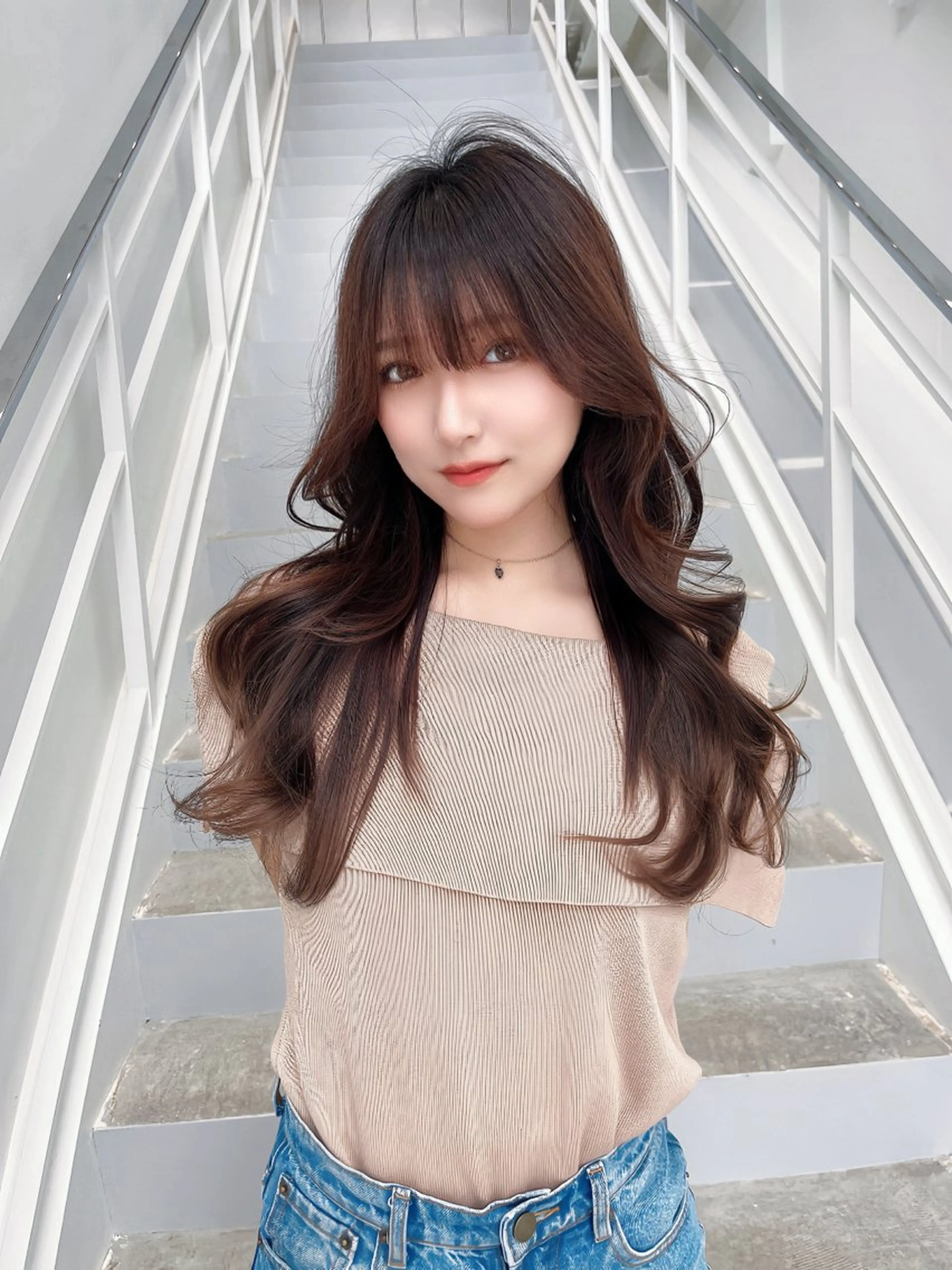 ロング 韓国ヘア/髪質改善 TAKAHIROのヘアスタイル