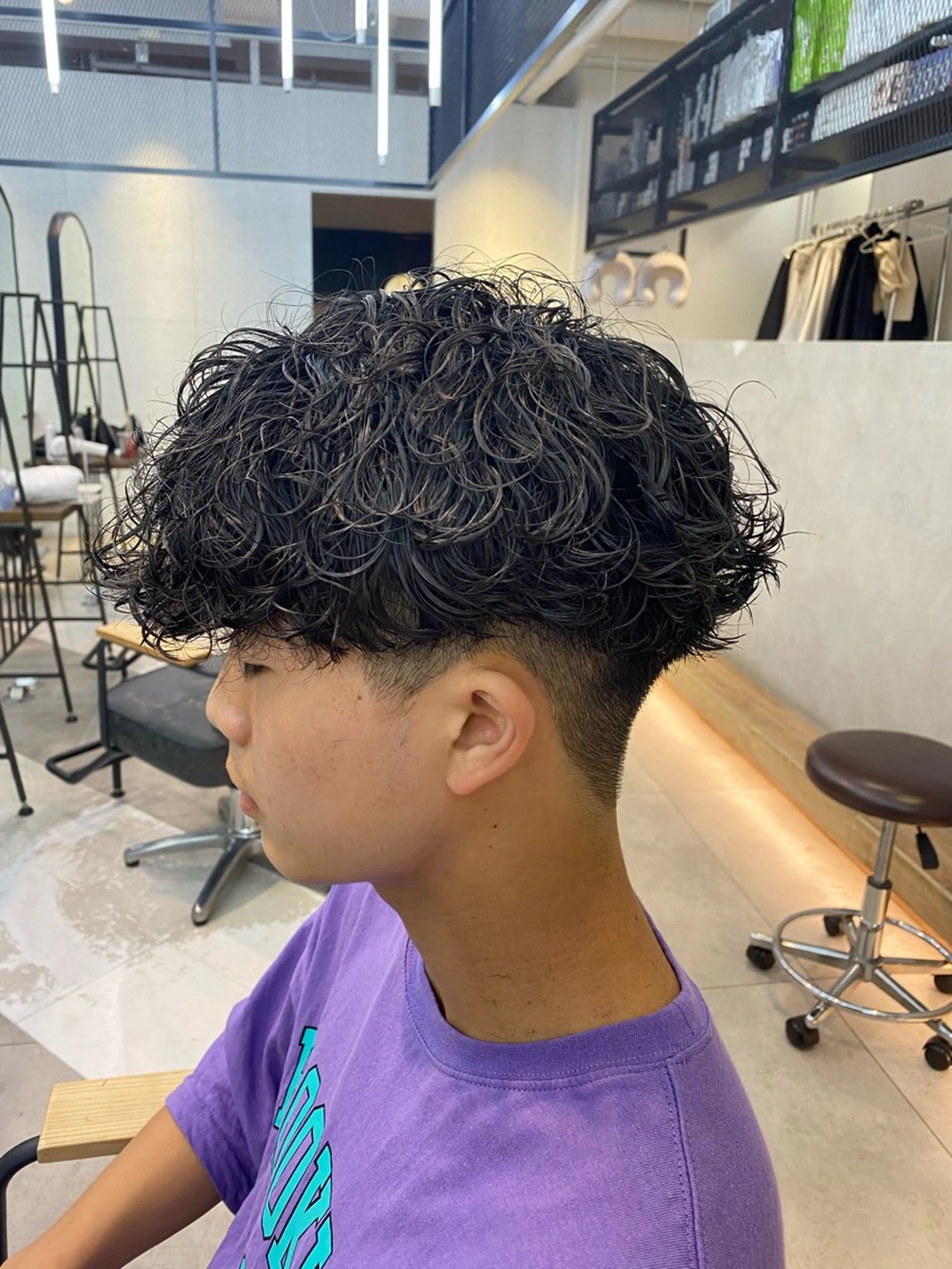 パーマ メンズ 新宿【メンズパーマ】 塩澤太一のヘアスタイル