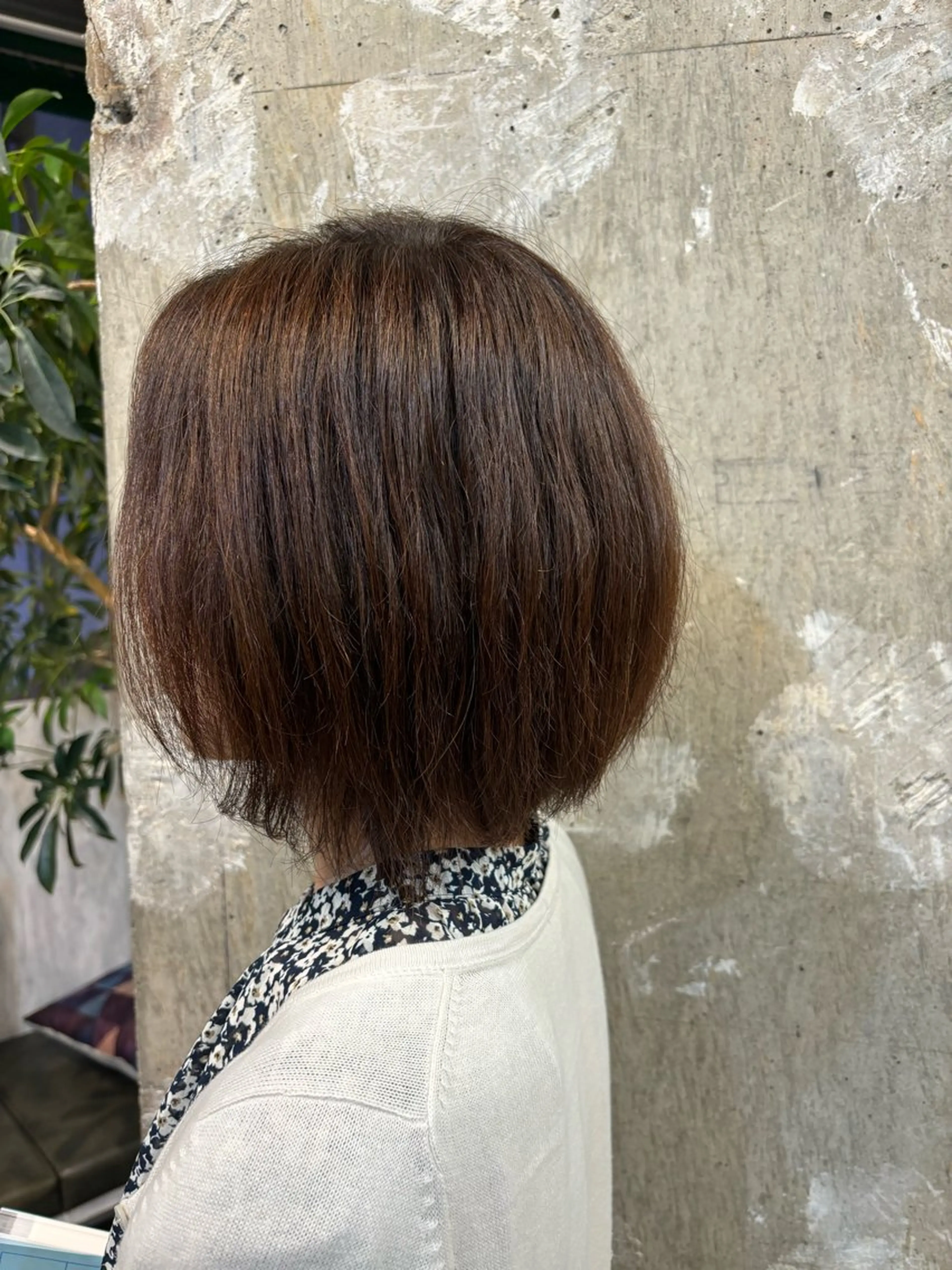 ショート カラー パーマ、ストレート 🫧ちひろ🫧のヘアスタイル