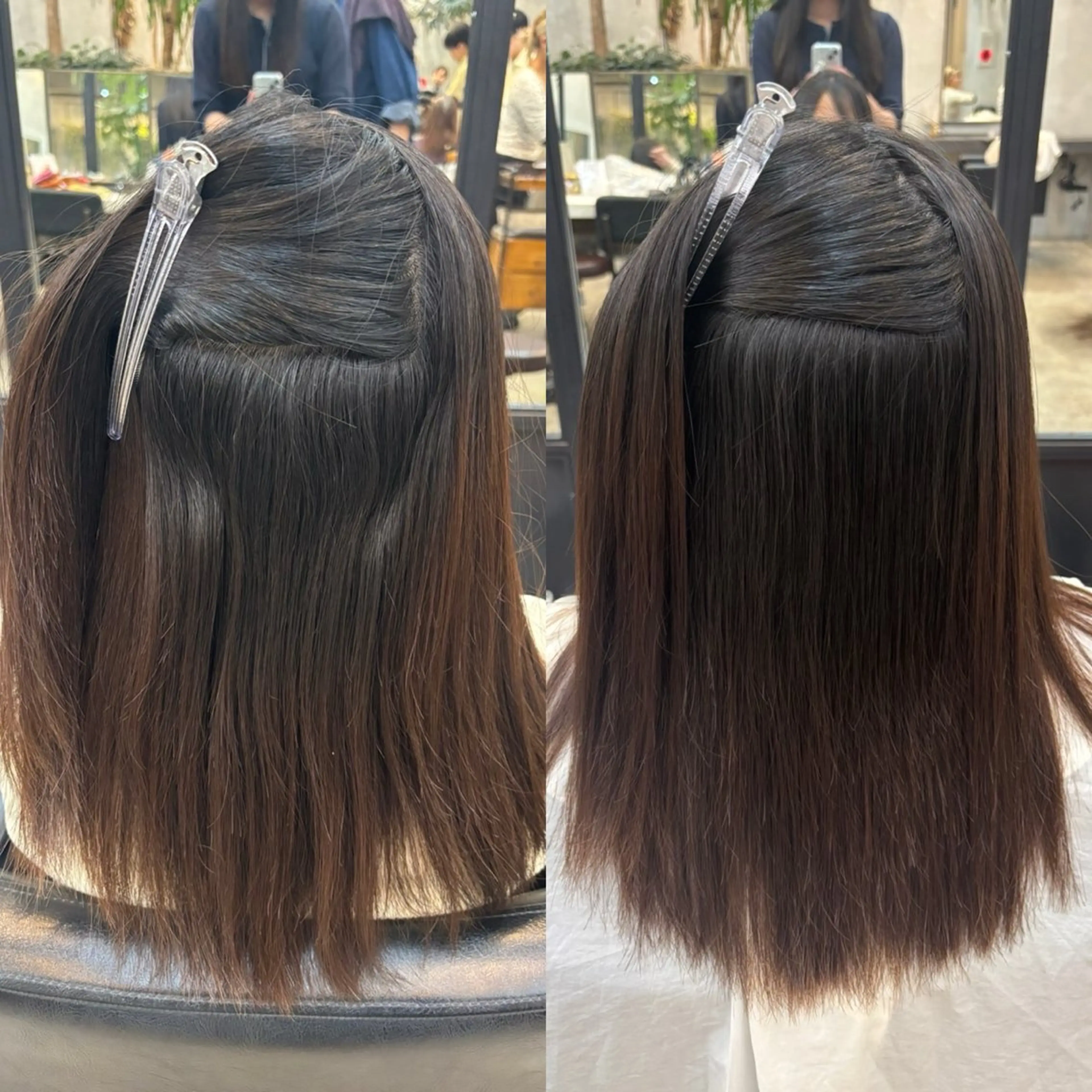 ミディアム 縮毛矯正 可愛いstyling おしえます♡🌸冬桜のヘアスタイル