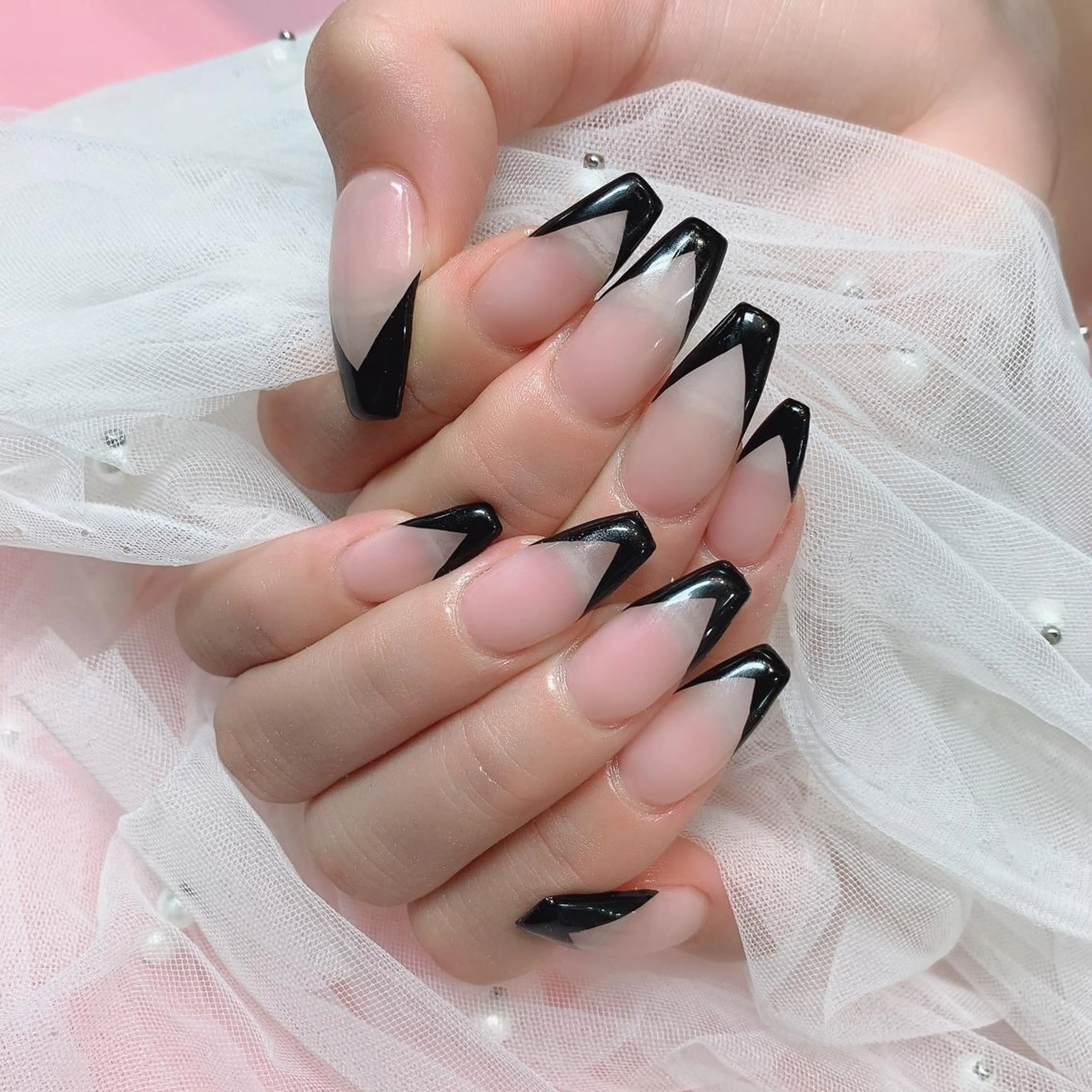 ネイル 長さ出し ネイルチップ Nail Salon kihi大塚店のネイルデザイン
