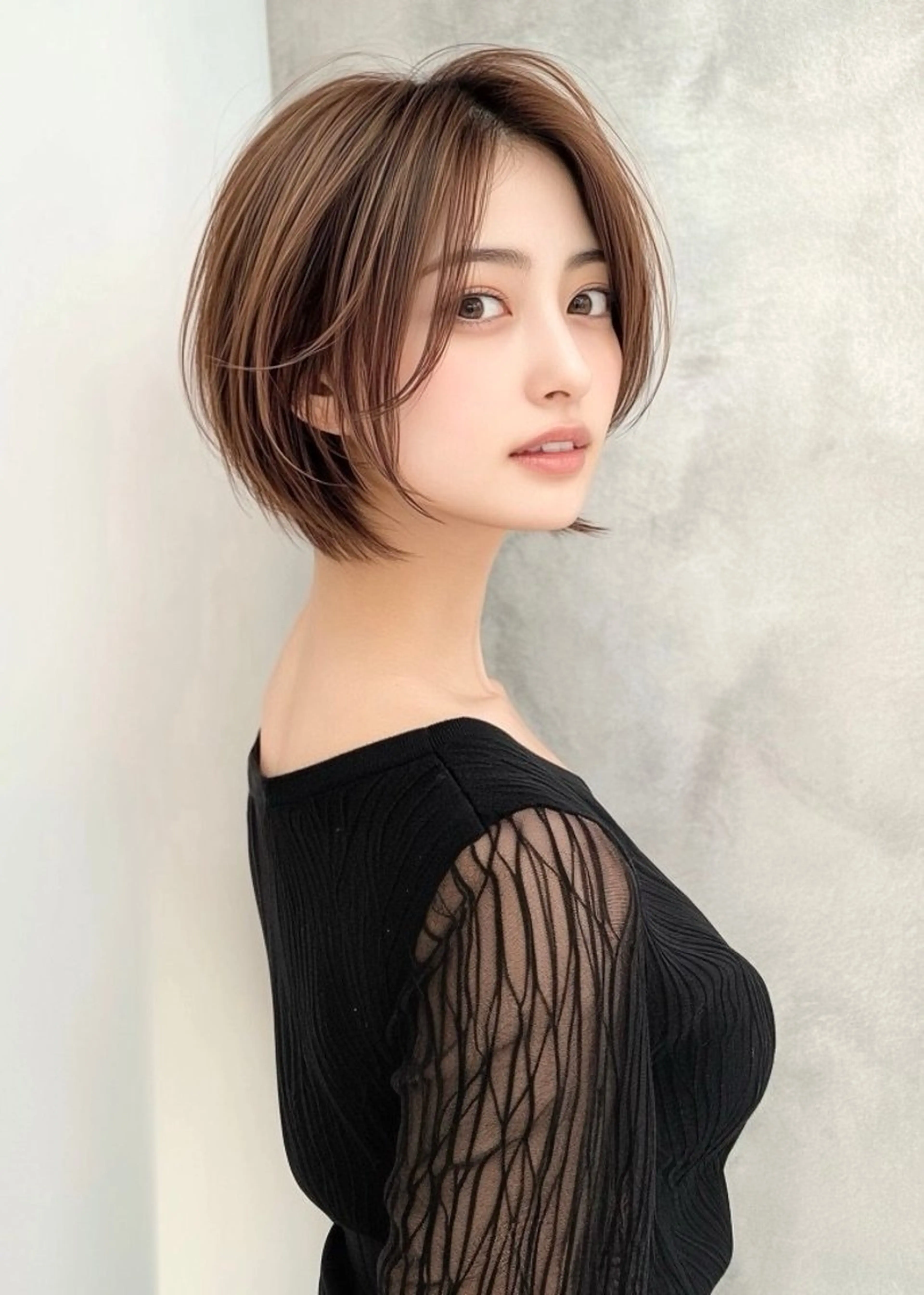 ショート 🫧似合わせショート ゴヤ🫧のヘアスタイル