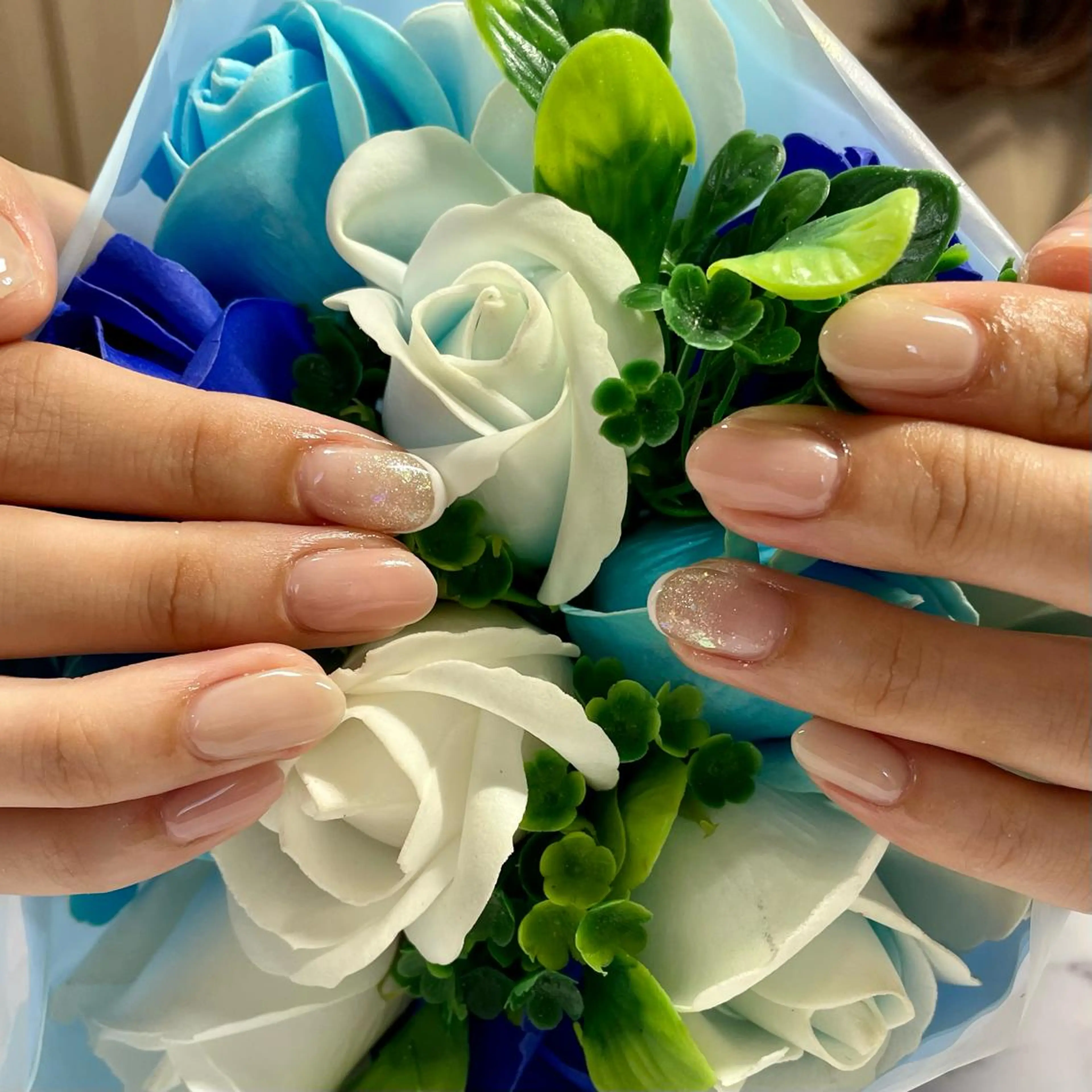 ネイル シンプルネイル 奥園 良恵のネイルデザイン