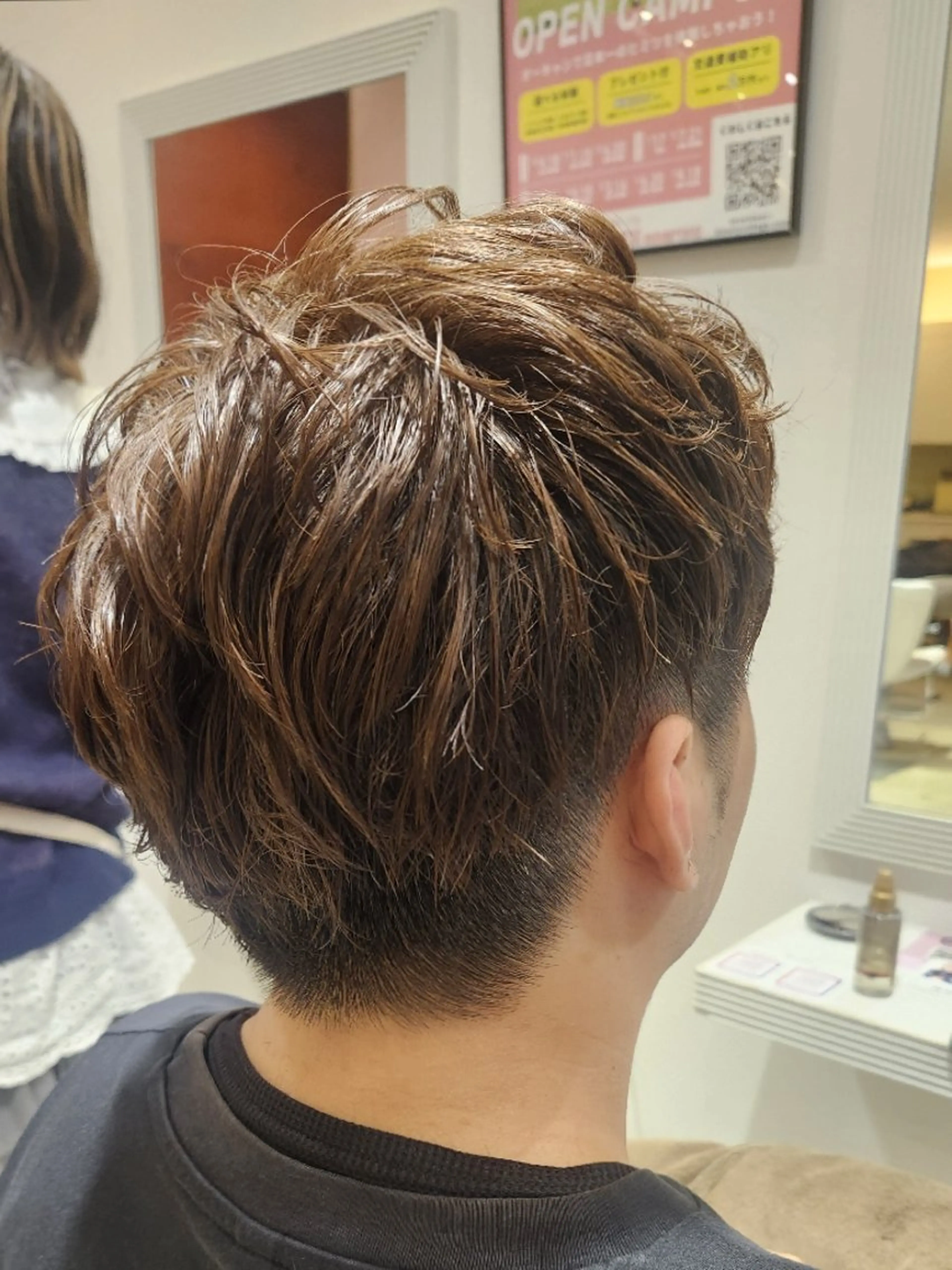 パーマ カラー メンズ 暖色カラー/髪質改善 /メンズ🧡莉南のヘアスタイル