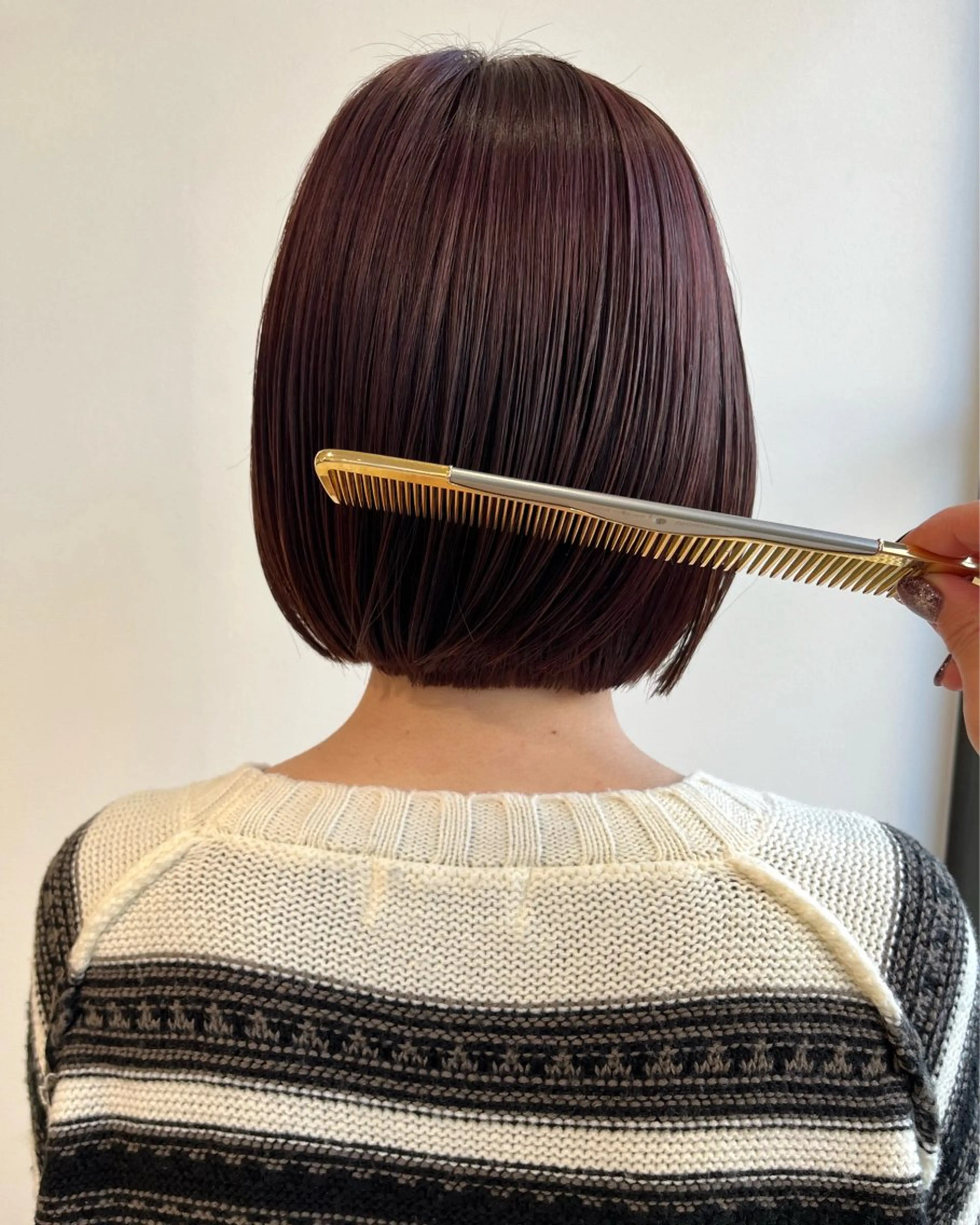 ショート ボブ ホラオク カナエのヘアスタイル