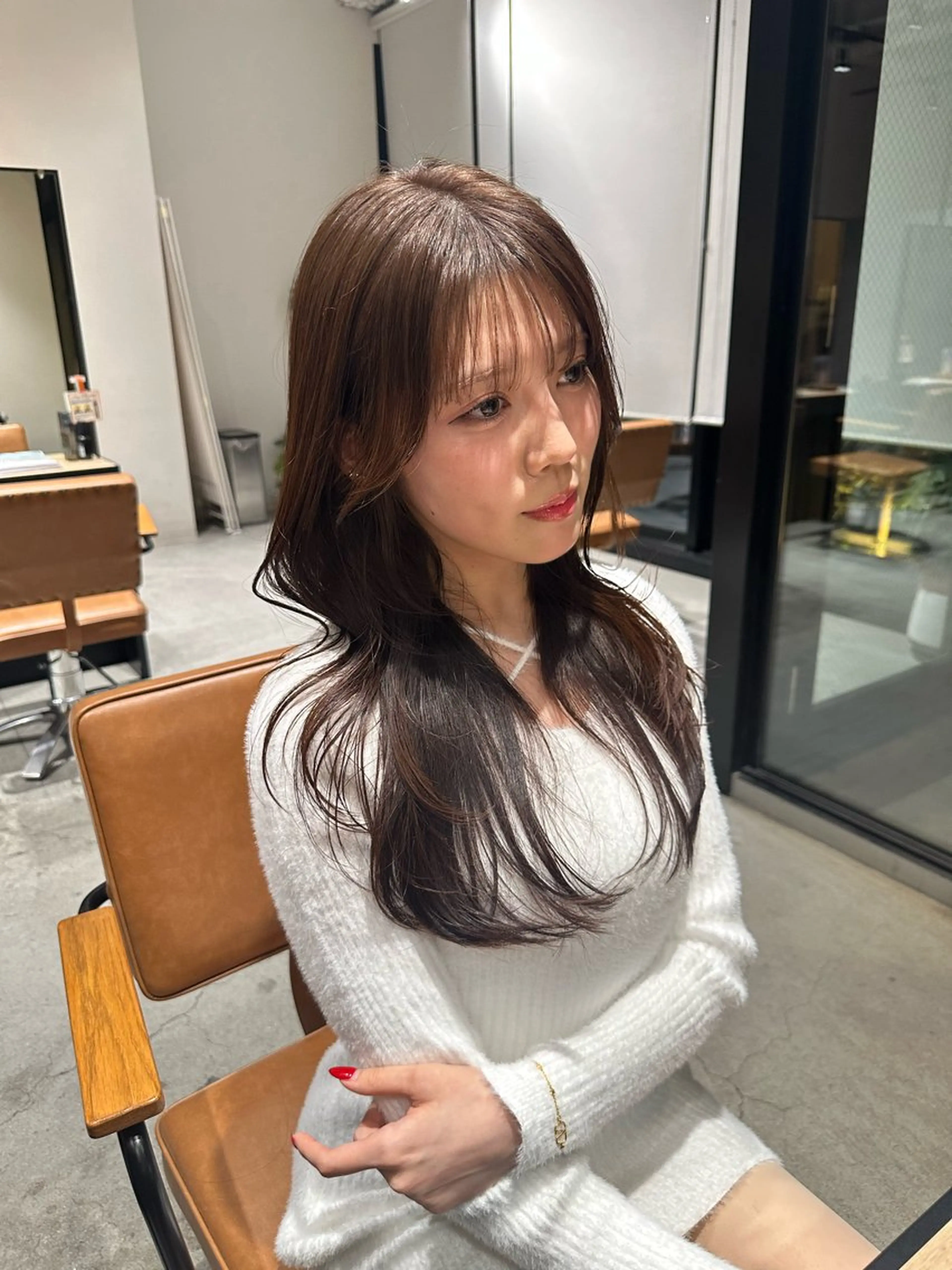 カラー ヘアカラー AO 💎のヘアスタイル