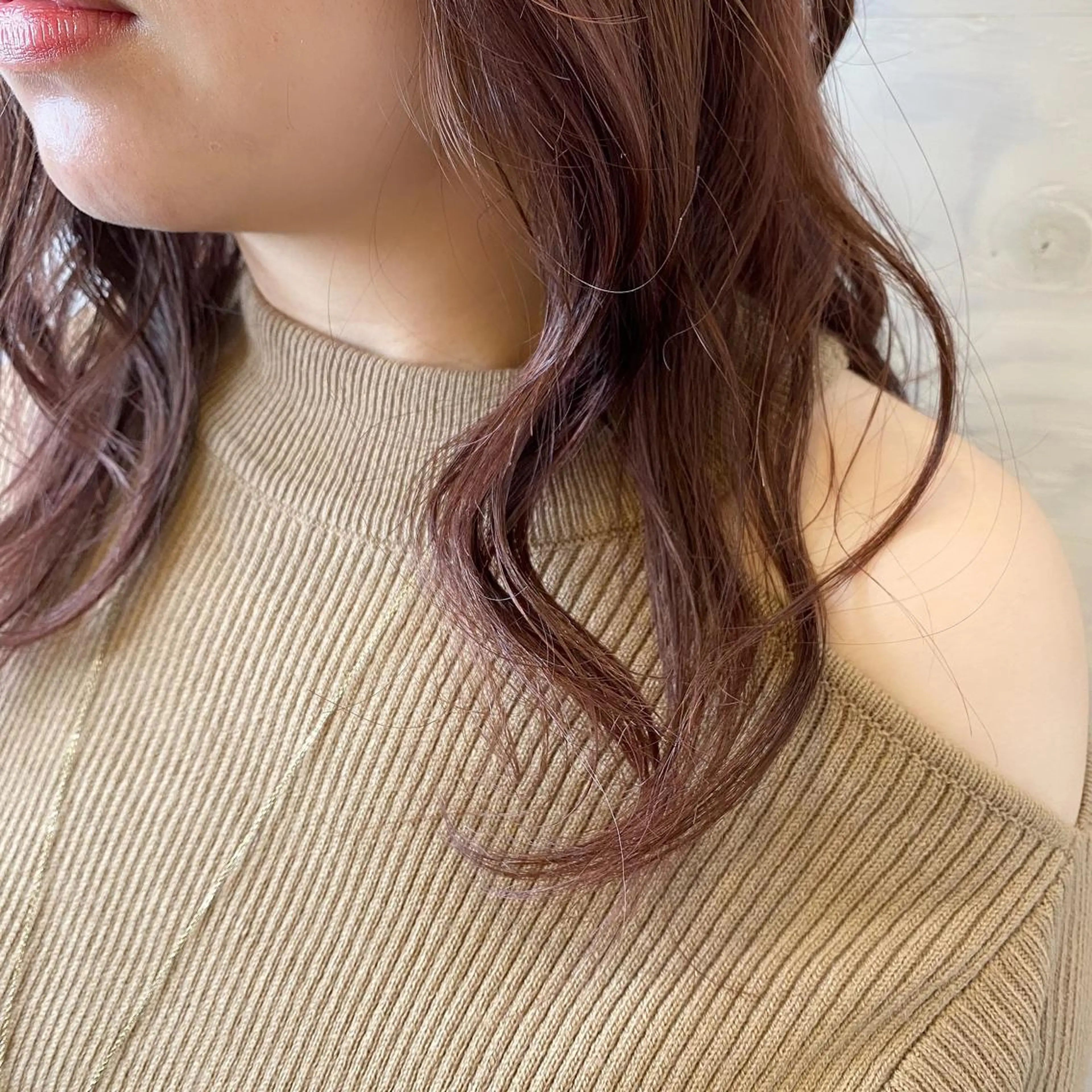 セミロング カラー 🪭risa 暖色/レイヤー🪭のヘアスタイル