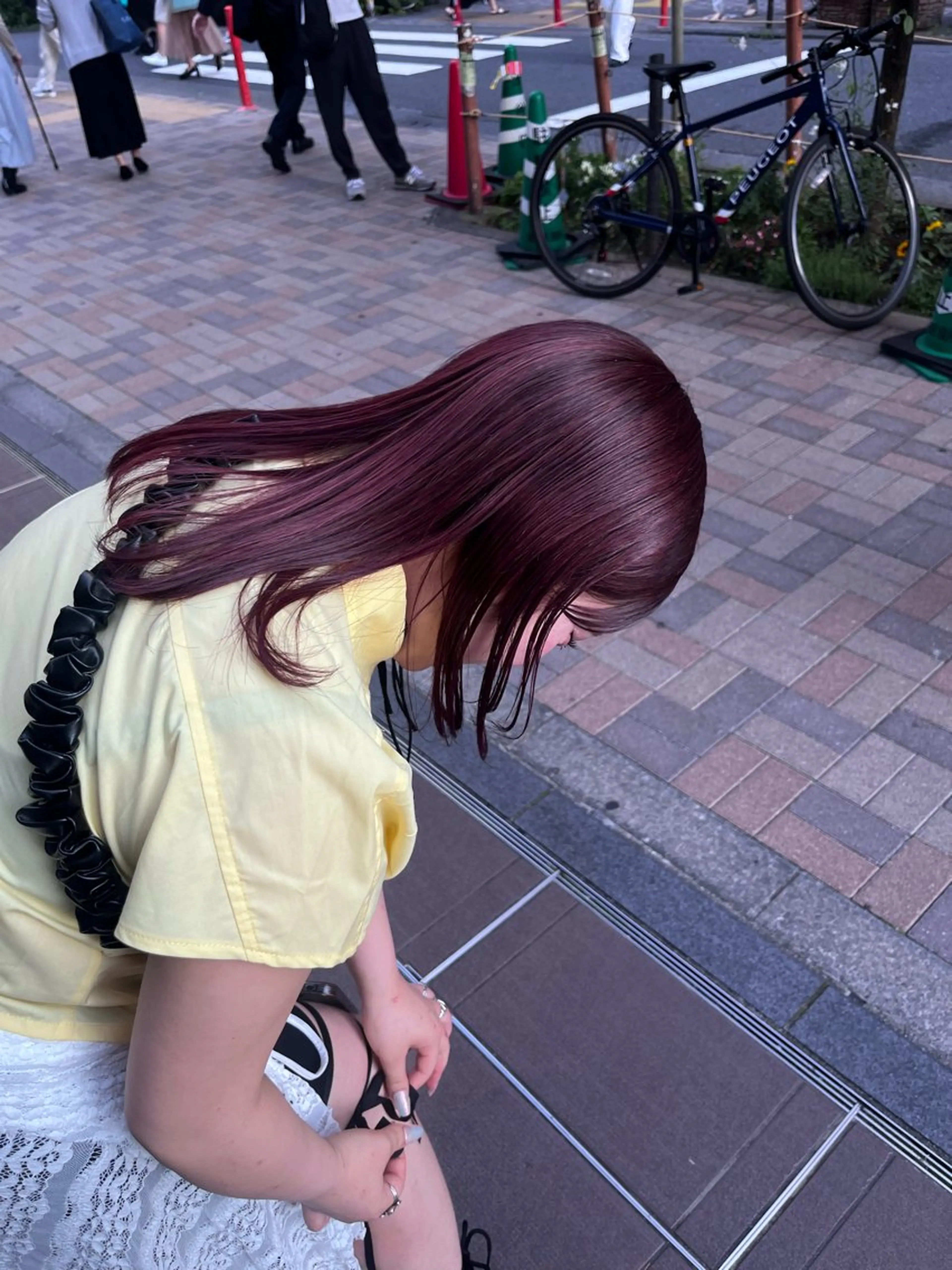 ブリーチなしワンカラー🐈‍⬛🐾の写真