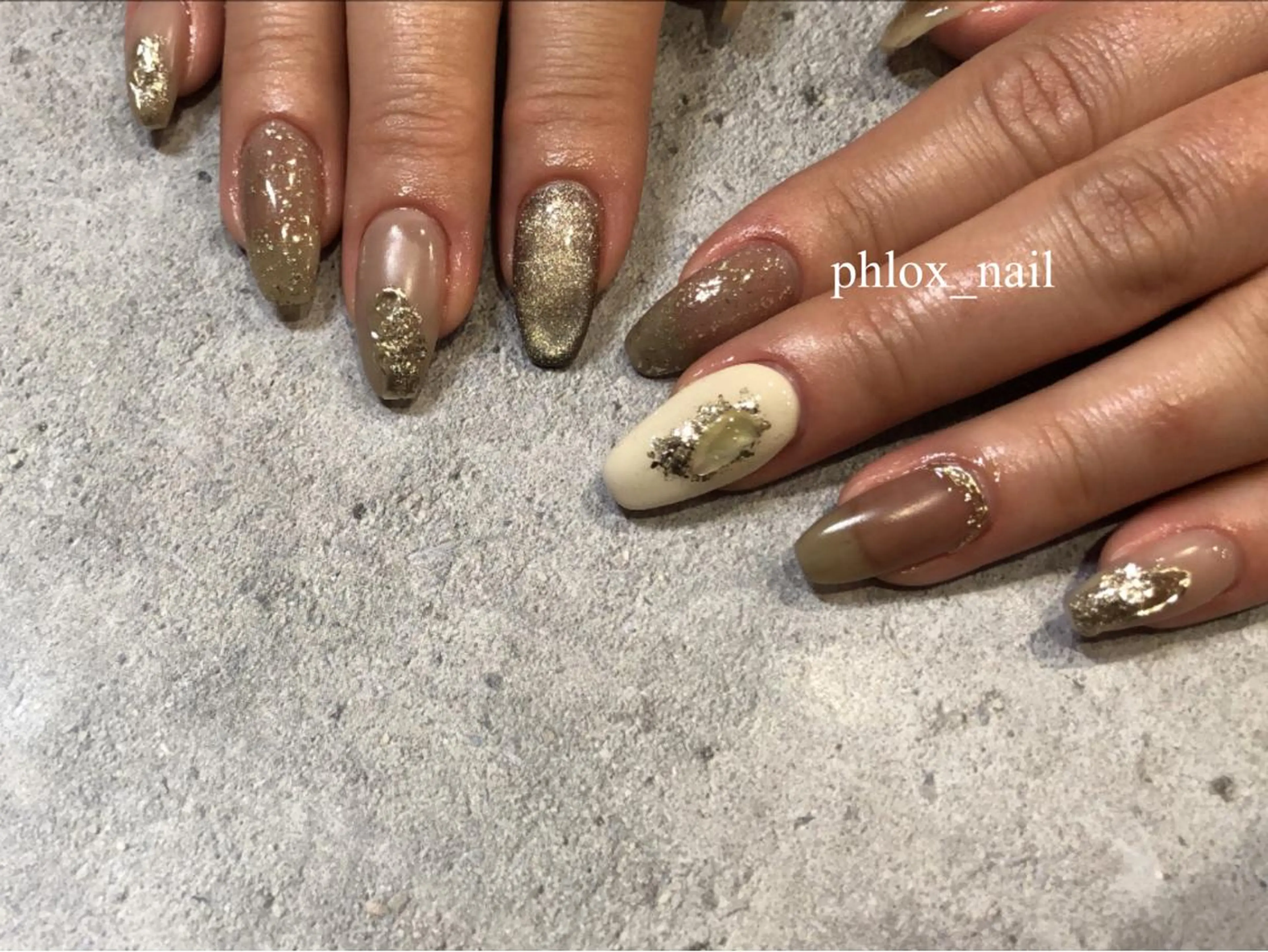 ネイル s/w ＿shokoのネイルデザイン