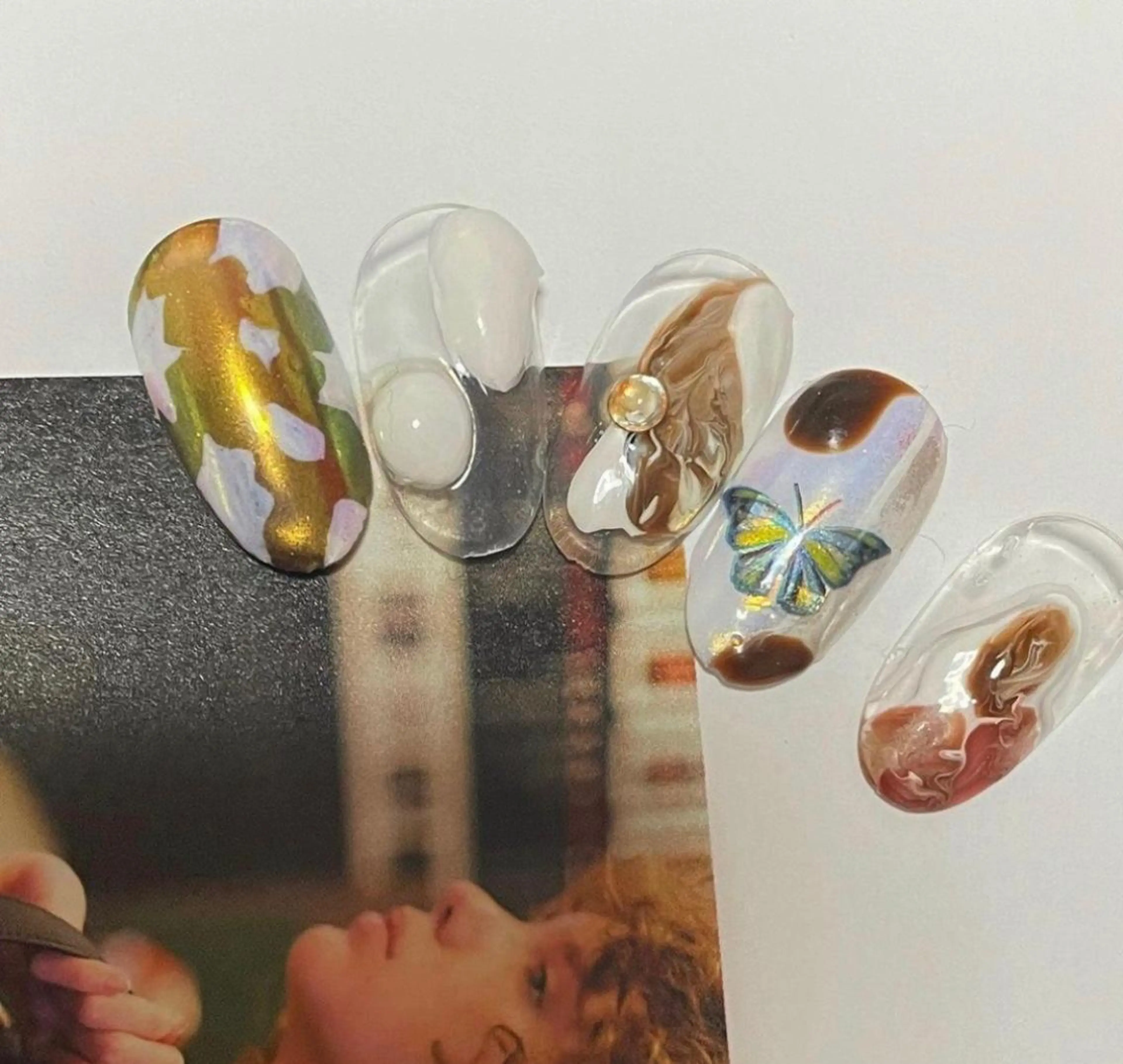 ネイル ゆびノさき茨木店 ニュアンス/アートのネイルデザイン