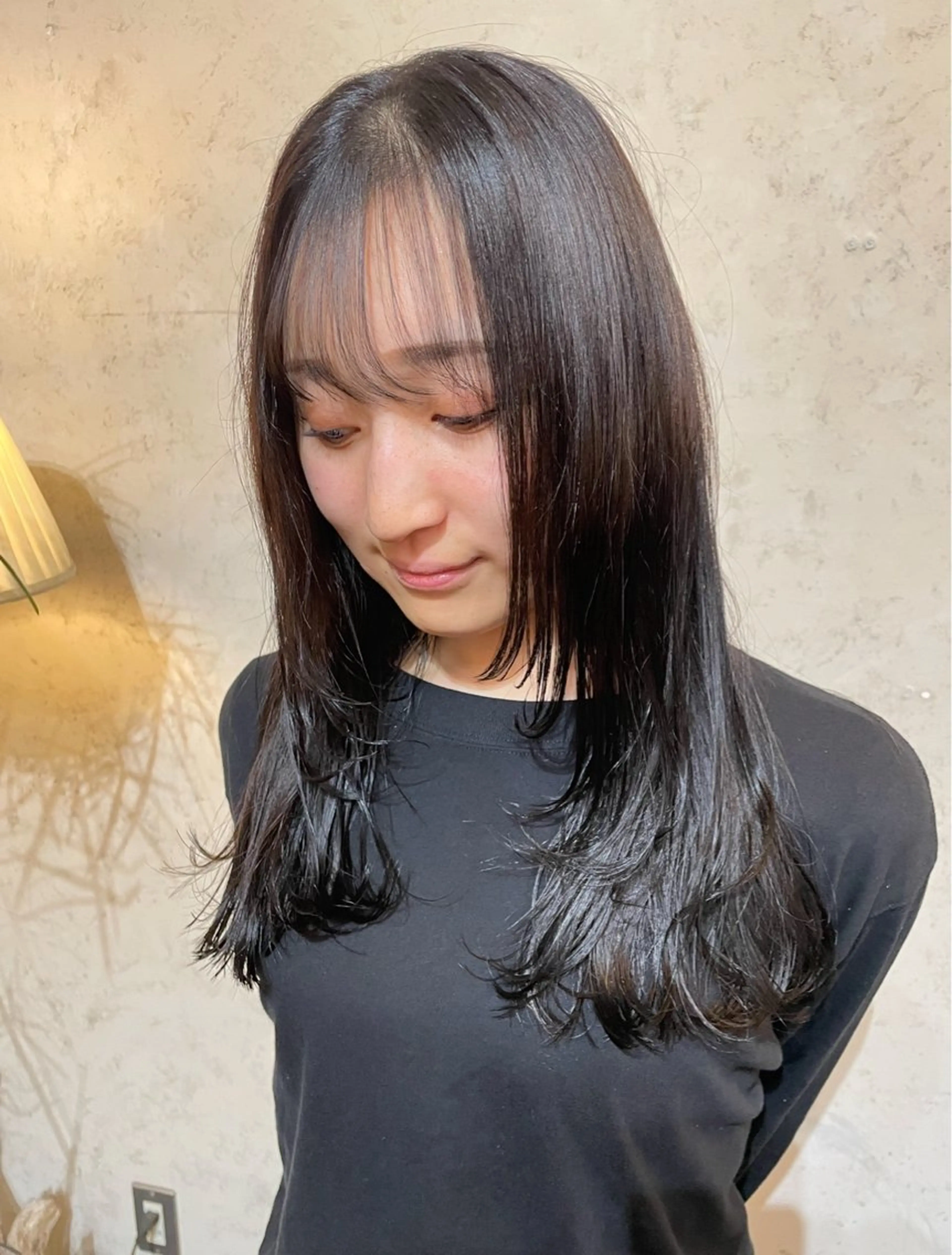 ロング レイヤーカット ユキナ／和歌山美容室 /lanugoのヘアスタイル