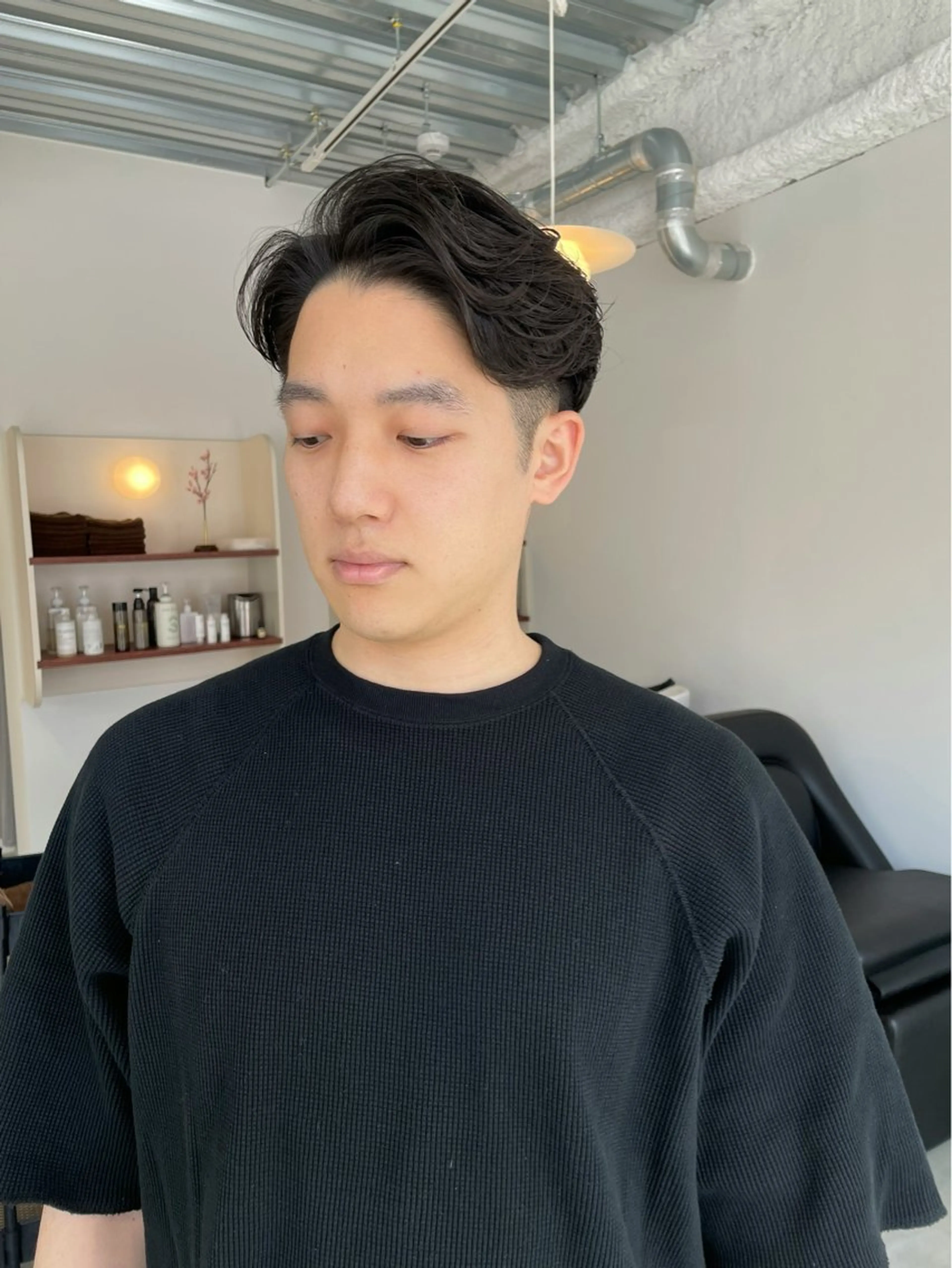 メンズ YinYang所属・川﨑 章弘のヘアスタイル