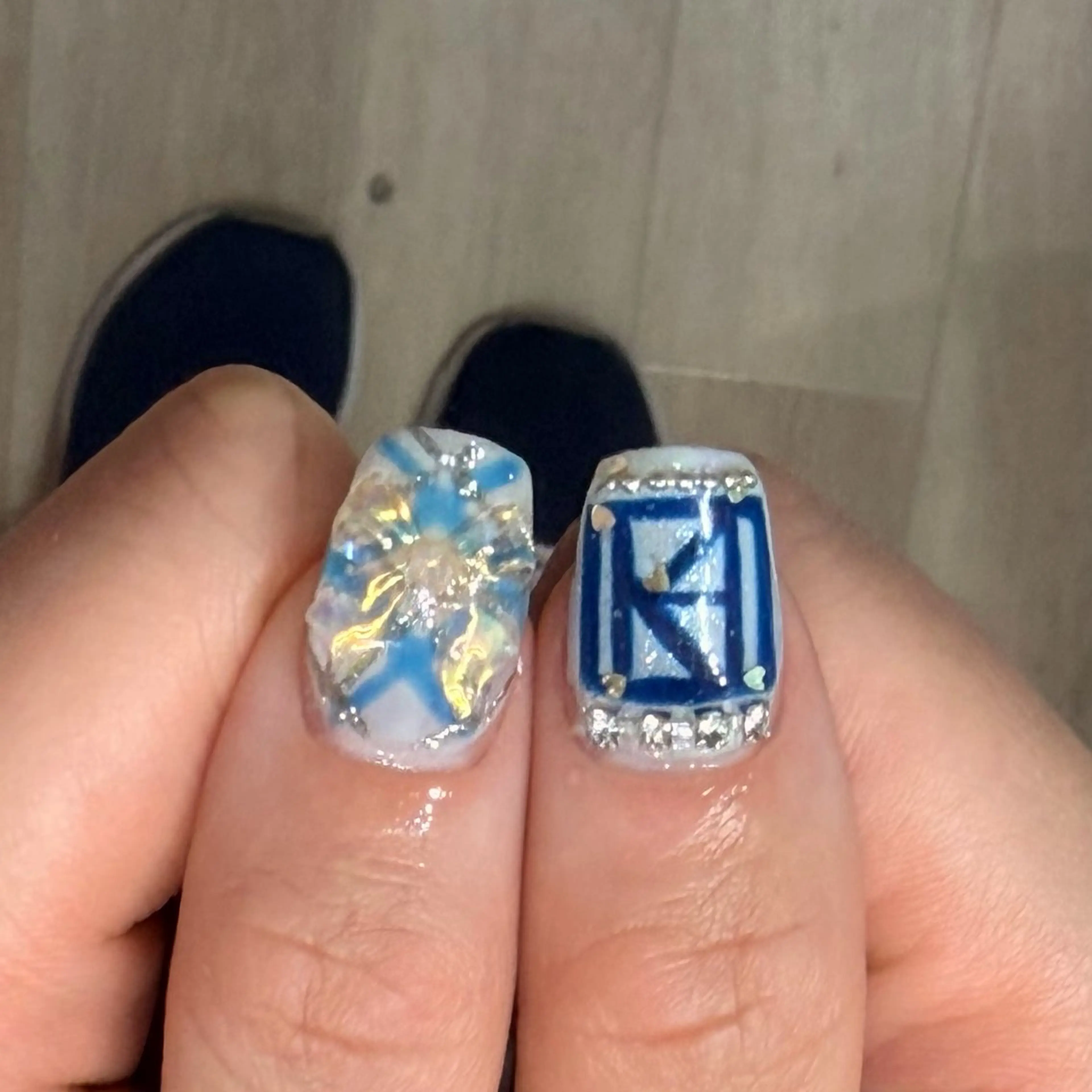 ショート 小川 柚香のネイルデザイン