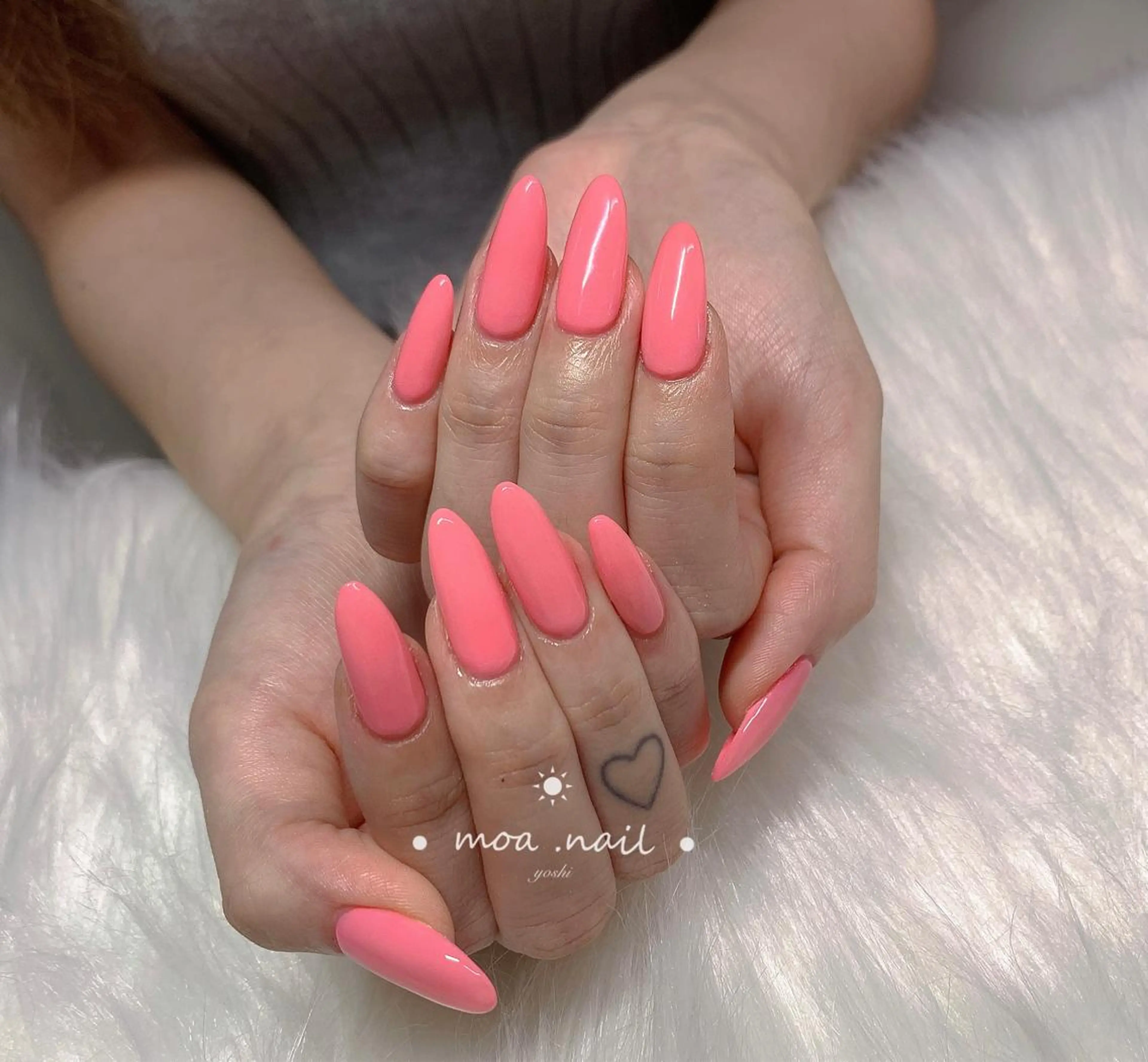 ネイル ワンカラーネイル スカルプネイル MOA NAIL所属・MoaNail🫶 Yoshiのネイルデザイン