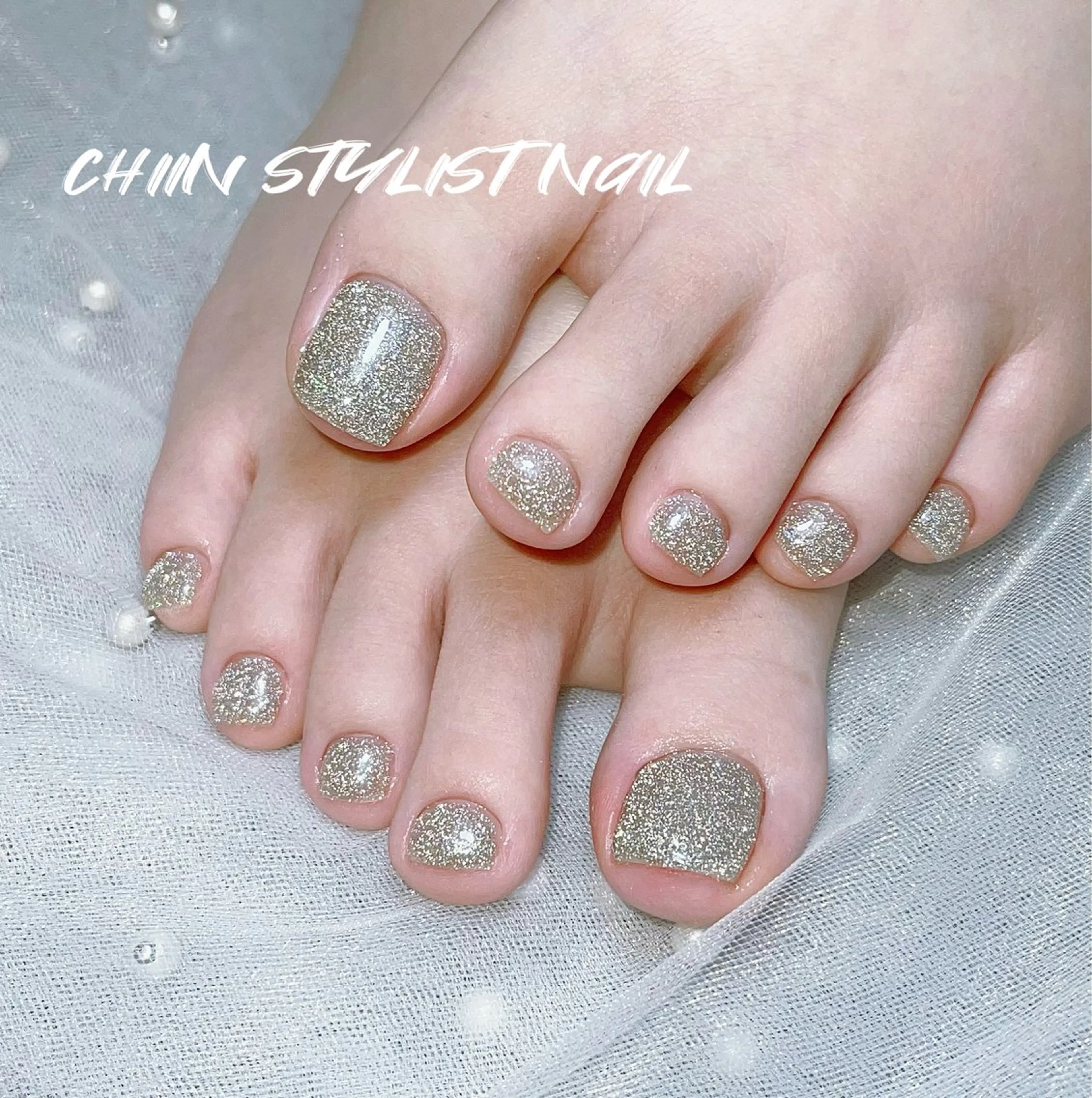 【フット】《オフあり》親指アート🌸🌸の写真