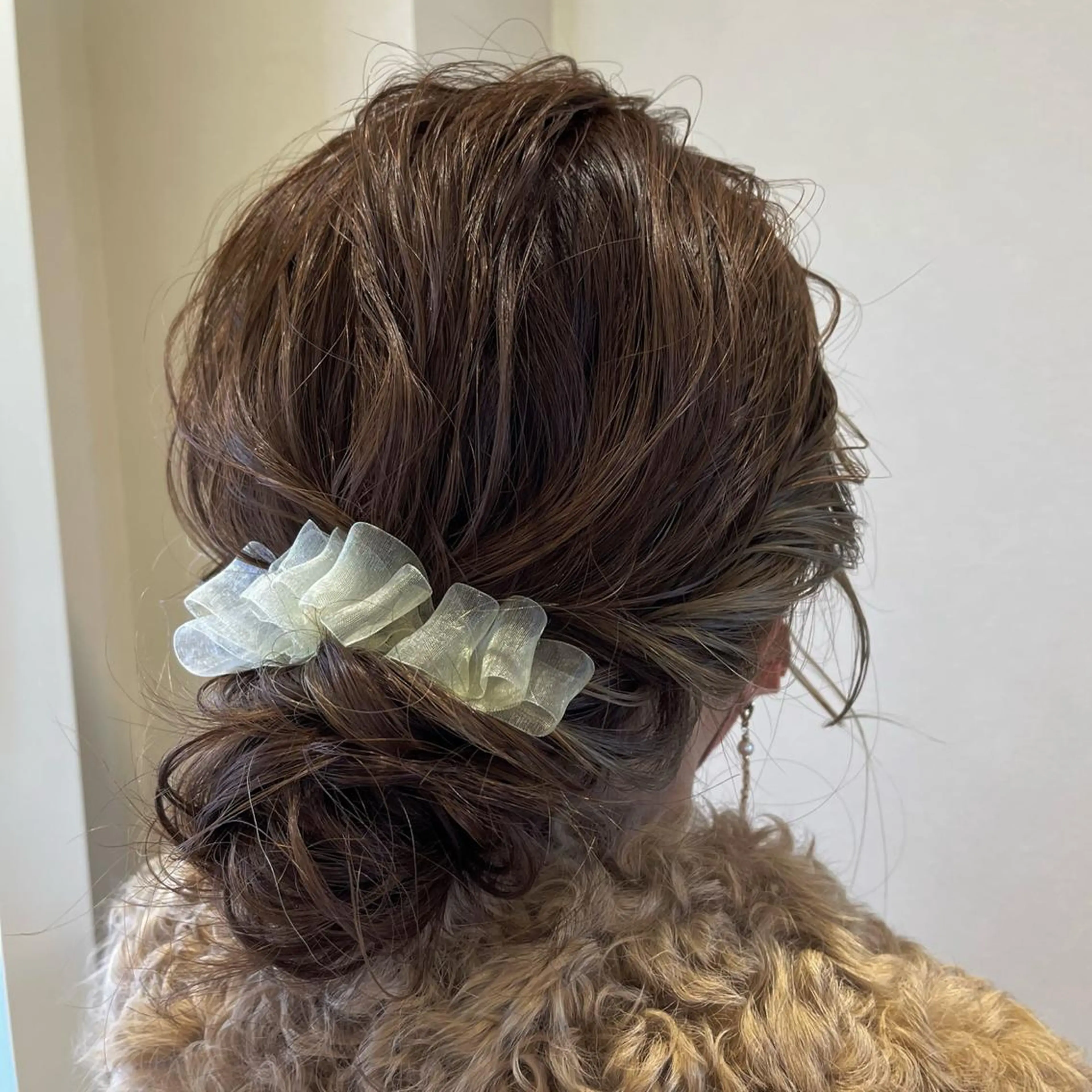 セミロング ヘアセット サソウ ユリエ🥥のヘアスタイル