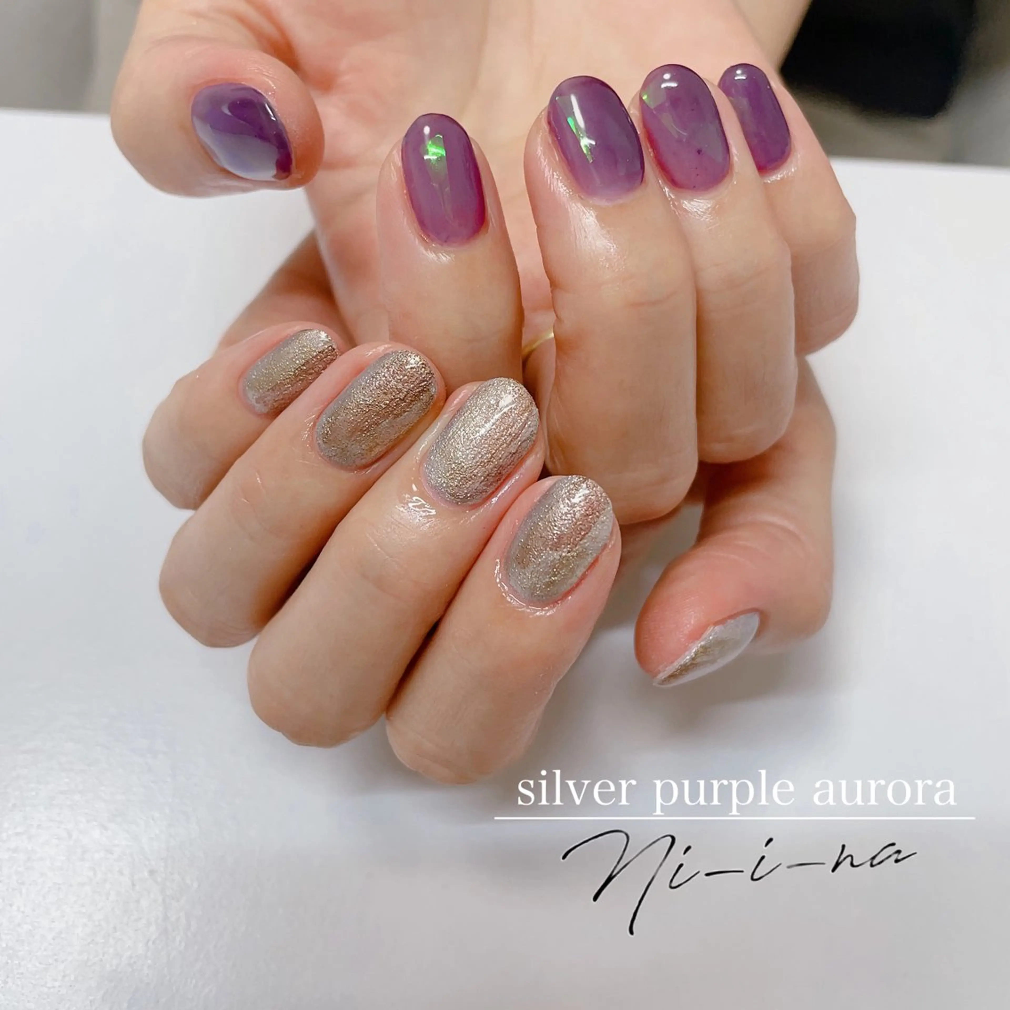 ネイル ハンドネイル nail salon Ni-i-naのネイルデザイン
