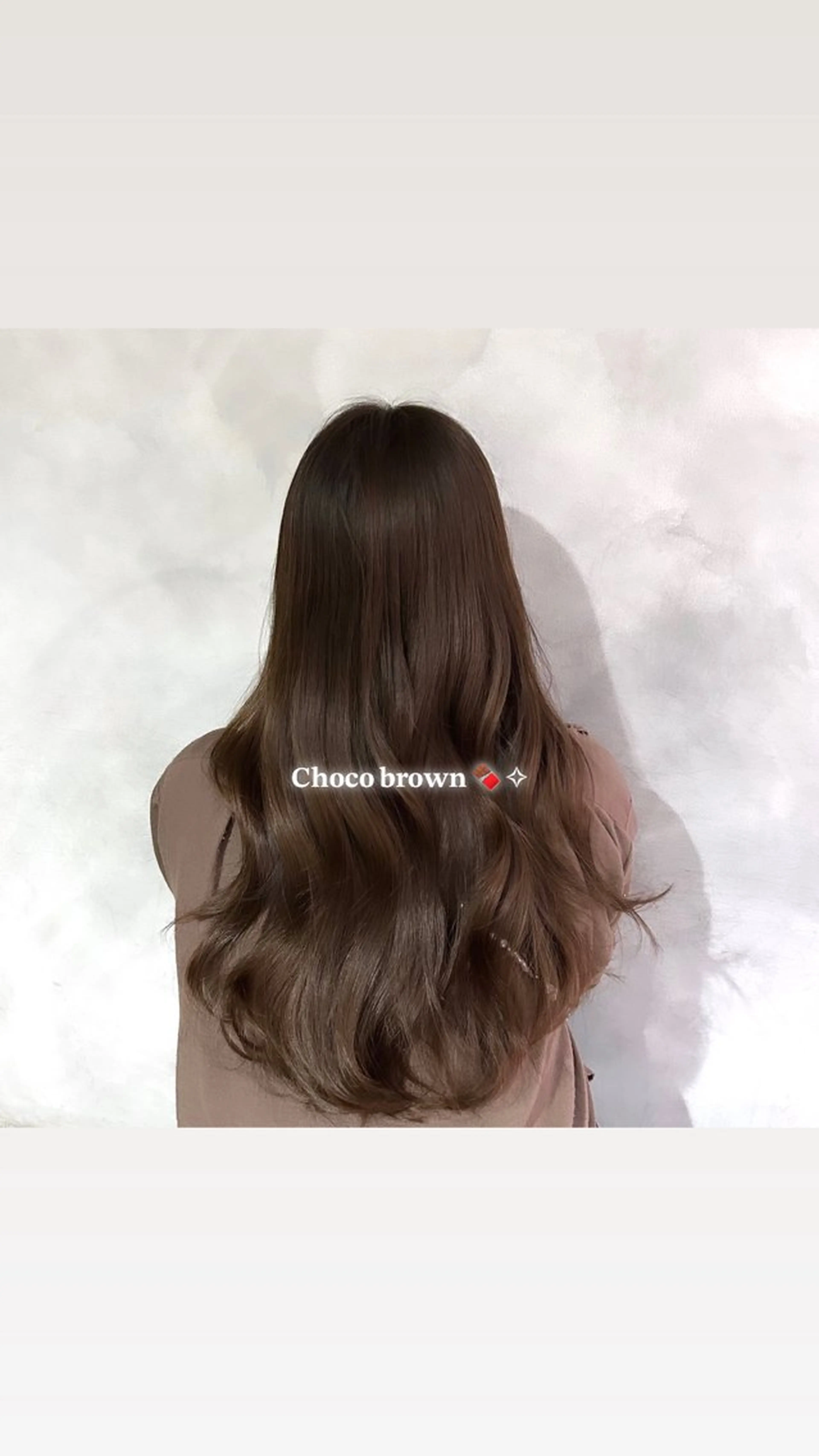 ロング カラー 韓国風ヘア 谷 亜澄のヘアスタイル