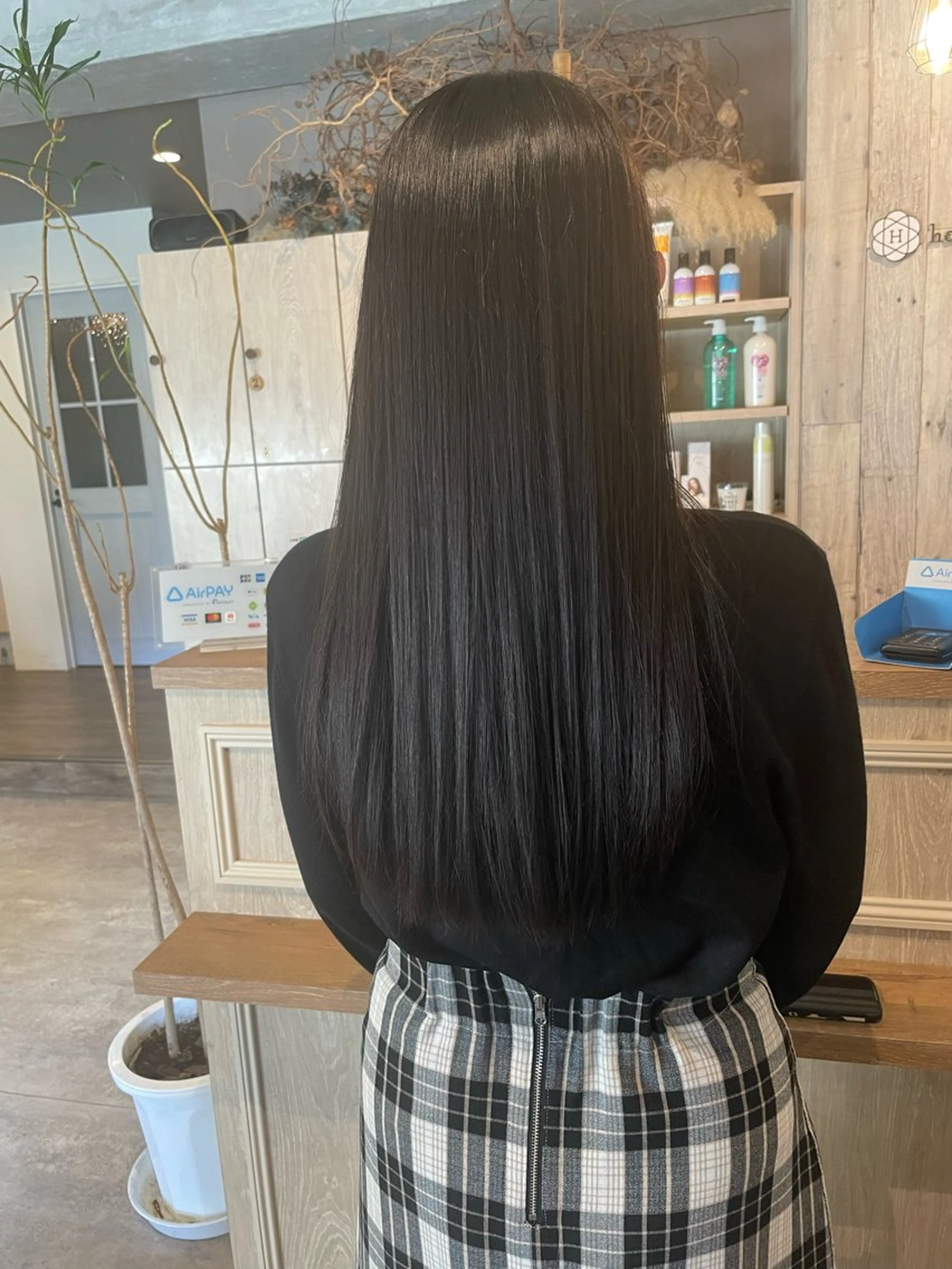 ロング トリートメント HARE 川崎晴佳のヘアスタイル