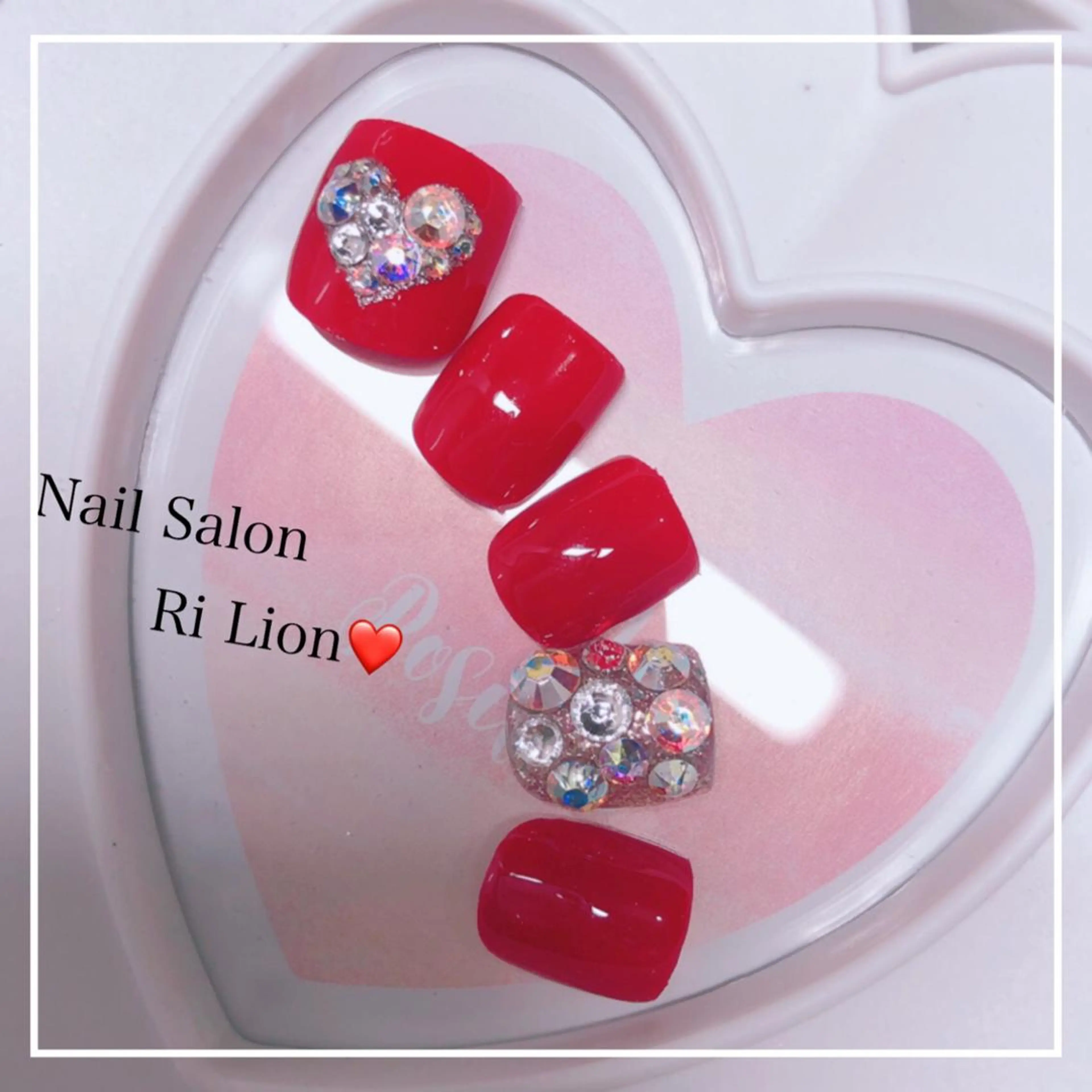 ネイル RiLion💗 Risa🦋💜のネイルデザイン