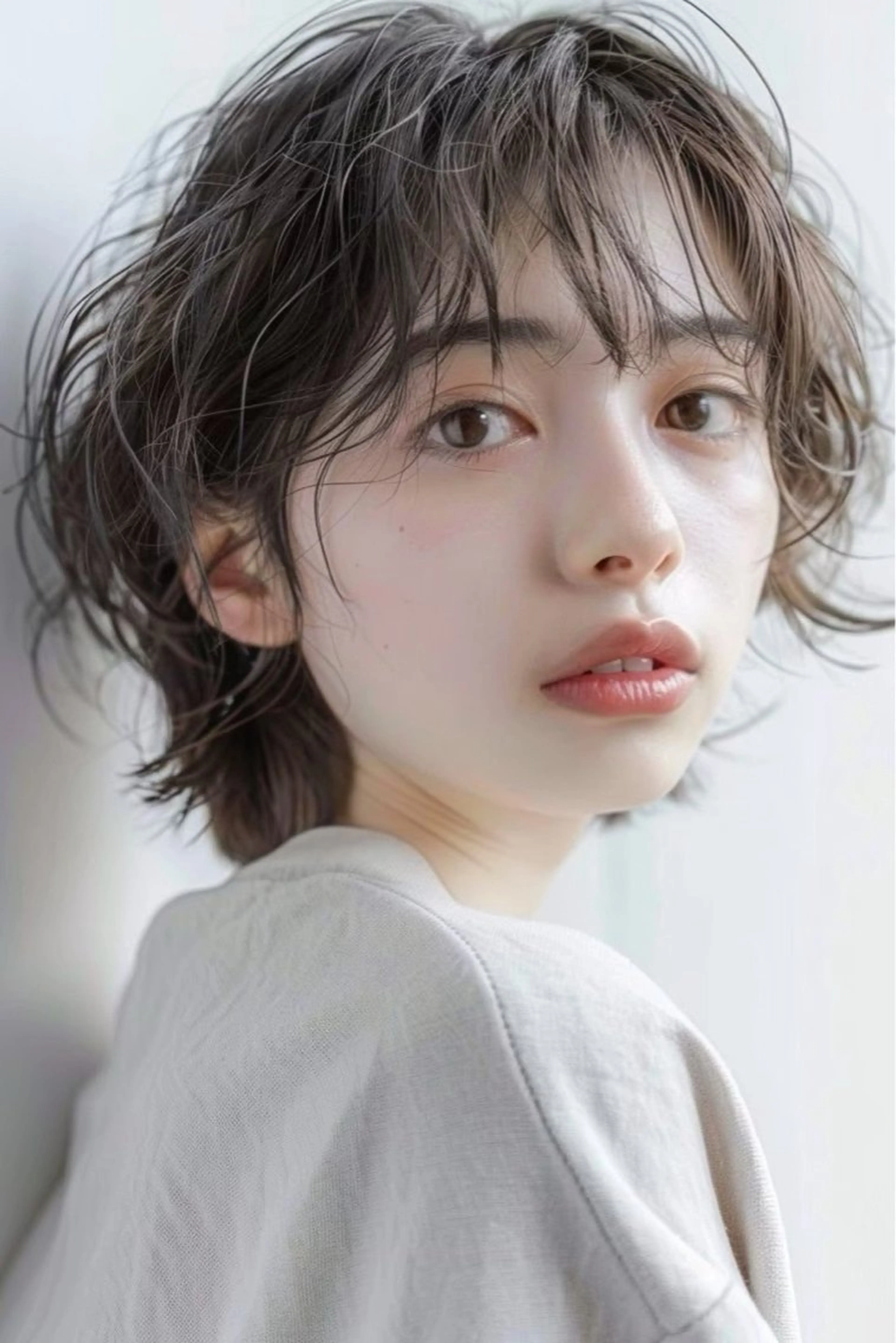 ショート カット ヘアカラー トリートメント 最新ケアカラー 髪質改善YUTOのヘアスタイル