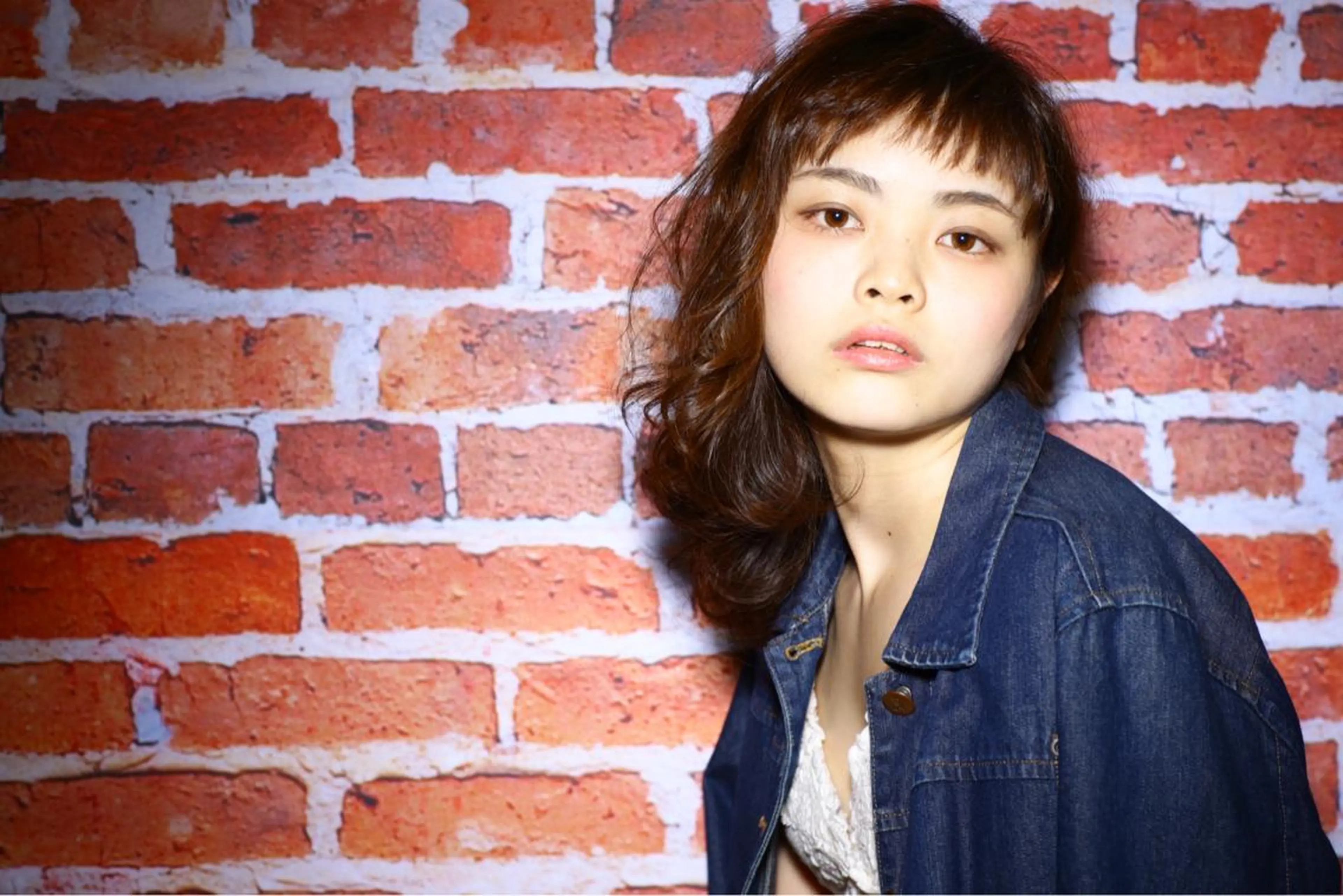 ミディアム セミロング カラー le. pidorgeのヘアスタイル