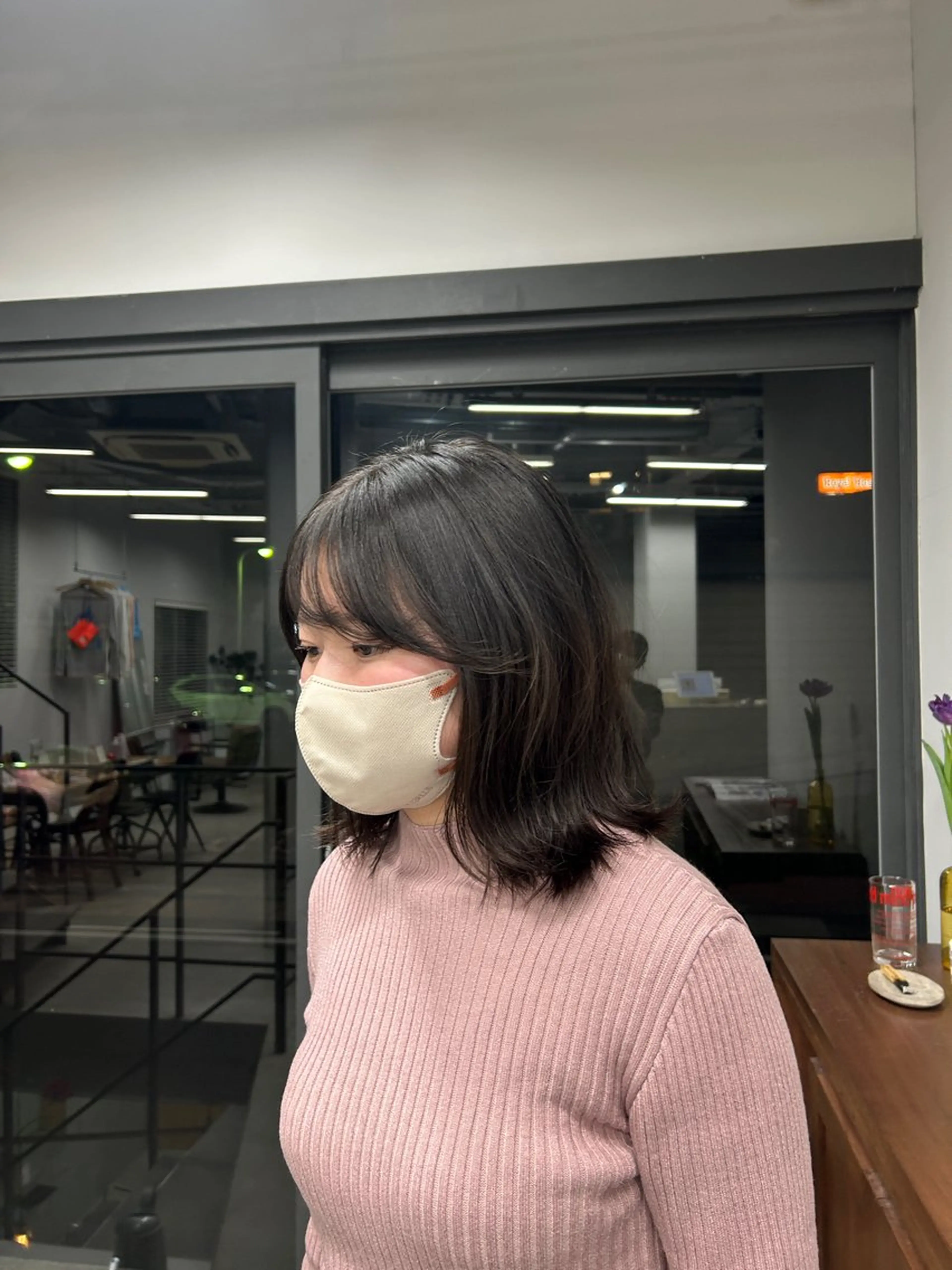 前髪／顔まわりカット➕ロアオイル仕上げの写真