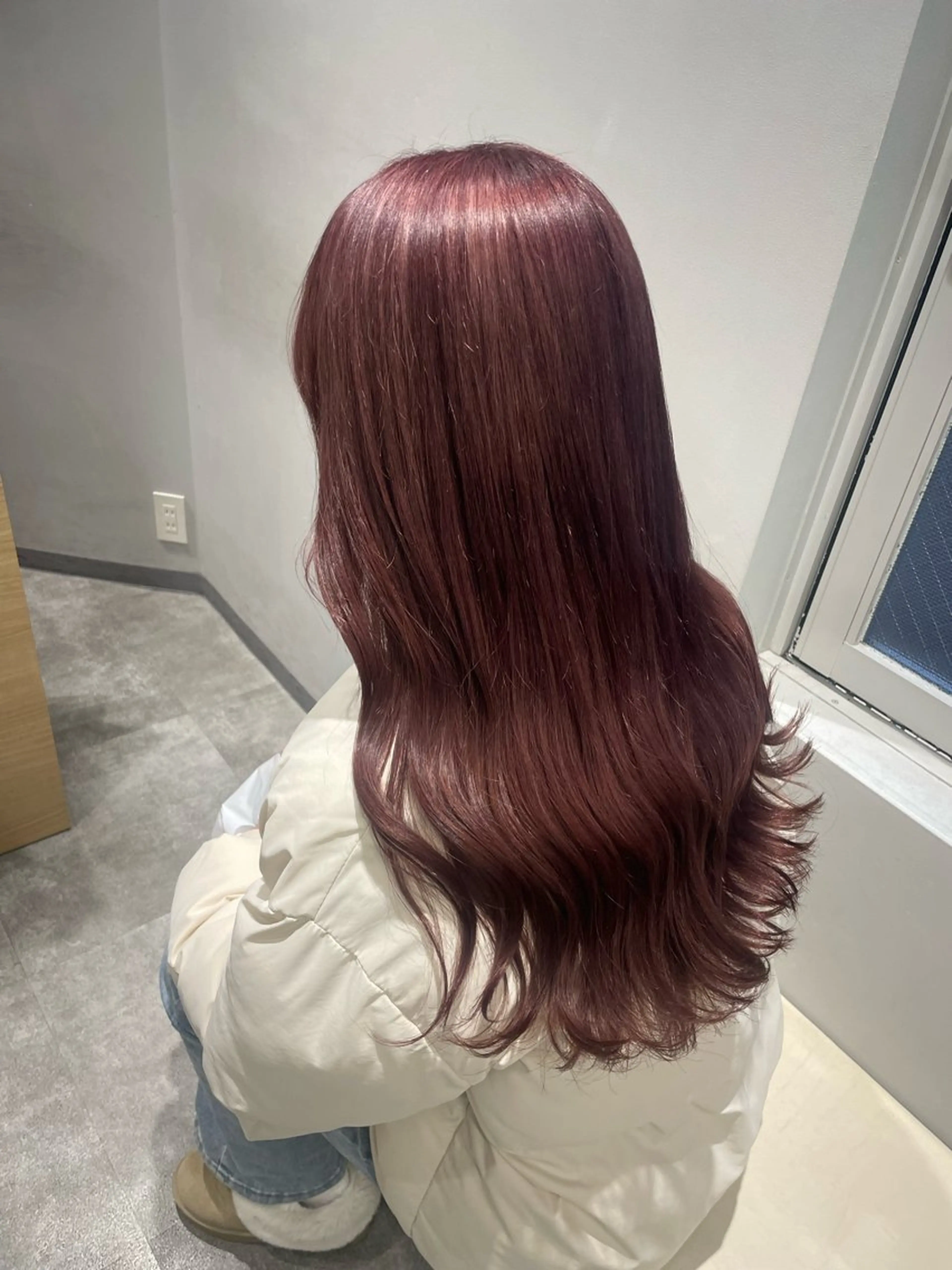 ロング カラー ヘアカラー トリートメント Zina【梅田】 /田中 沙弥のヘアスタイル