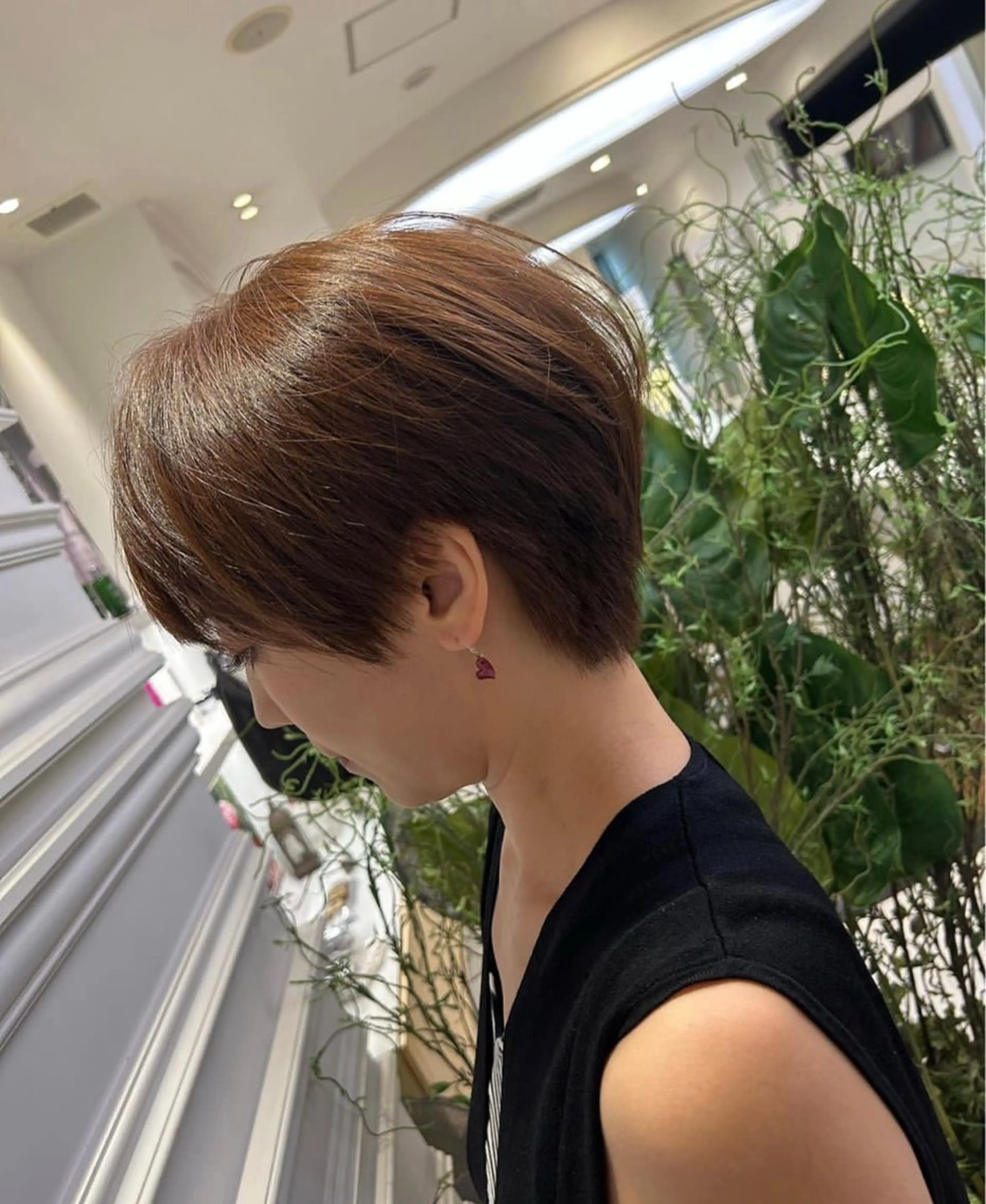 ショート ショートヘア ジャンクロードビギンギンザルグラン所属・🫧無料カットモデル 吉野志保🫧のヘアスタイル