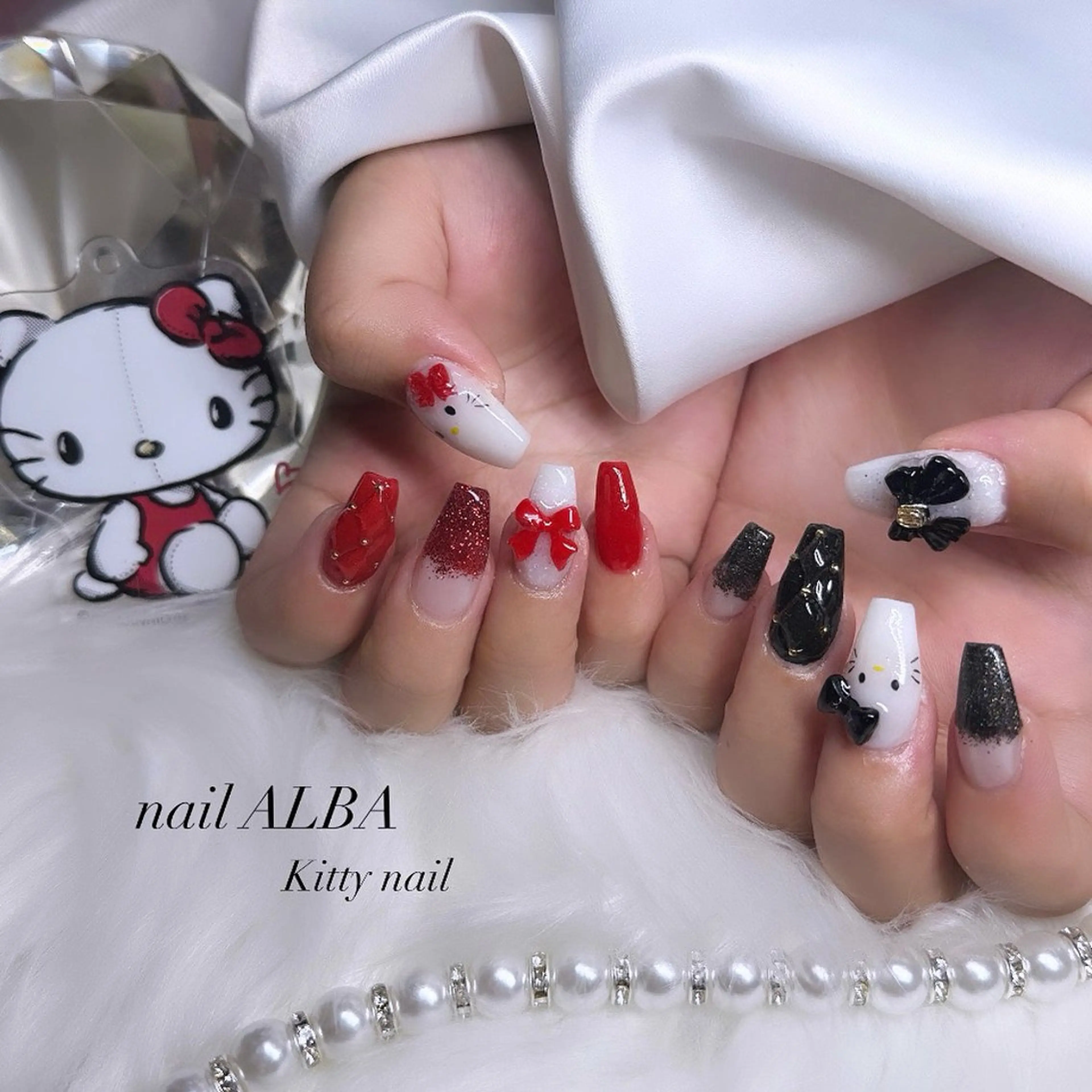 ネイル 加納 莉音のネイルデザイン