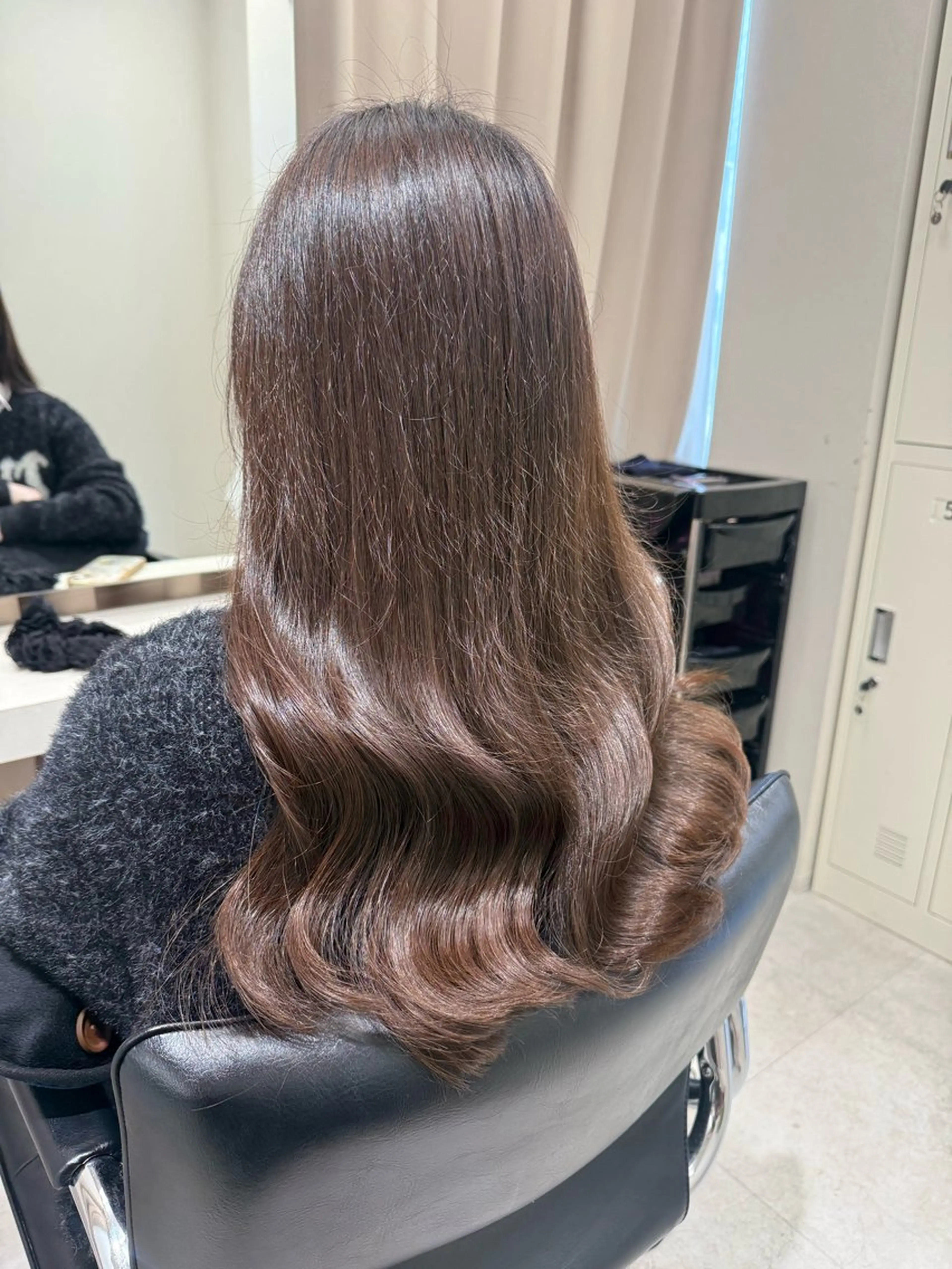 ロング カット トリートメント ヘッドスパ haru 髪質改善サロンのヘアスタイル