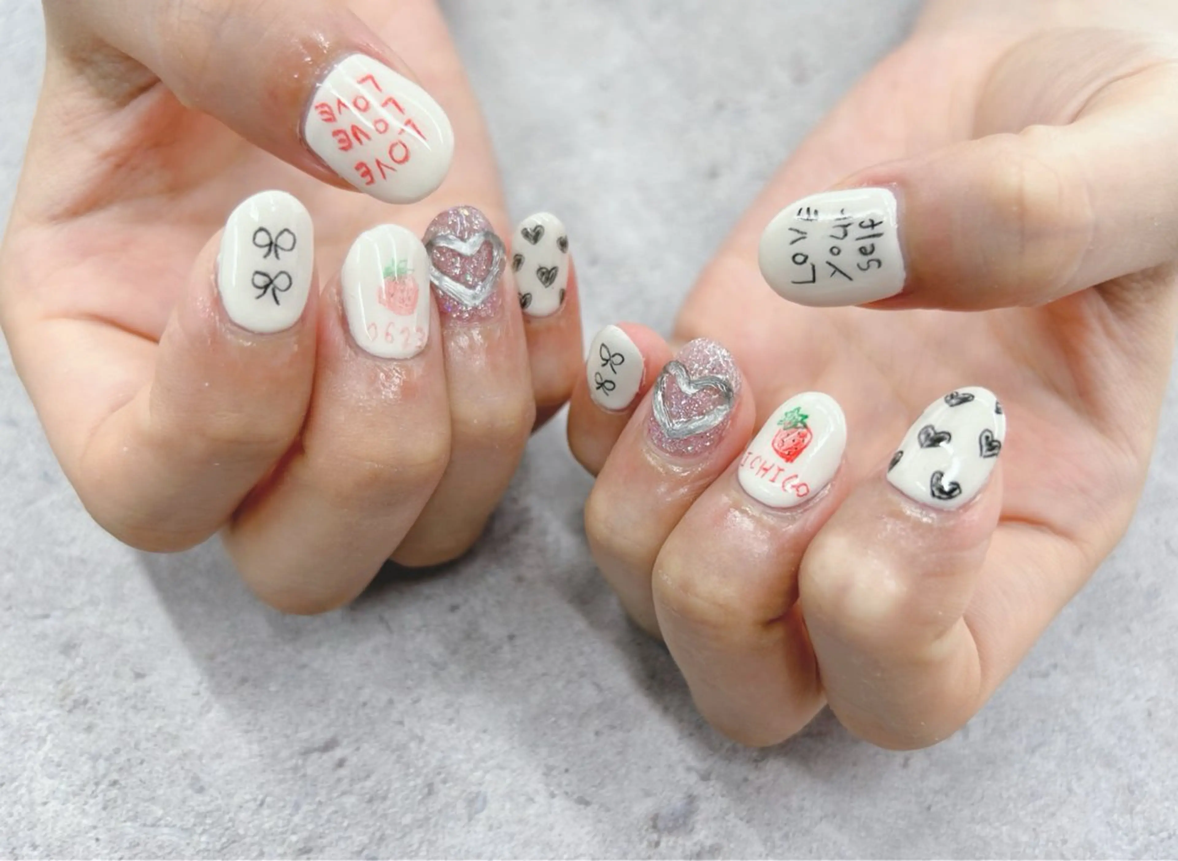 ネイル ハンドネイル Nail Salon agré所属・agré ネイルサロン　アグレのネイルデザイン