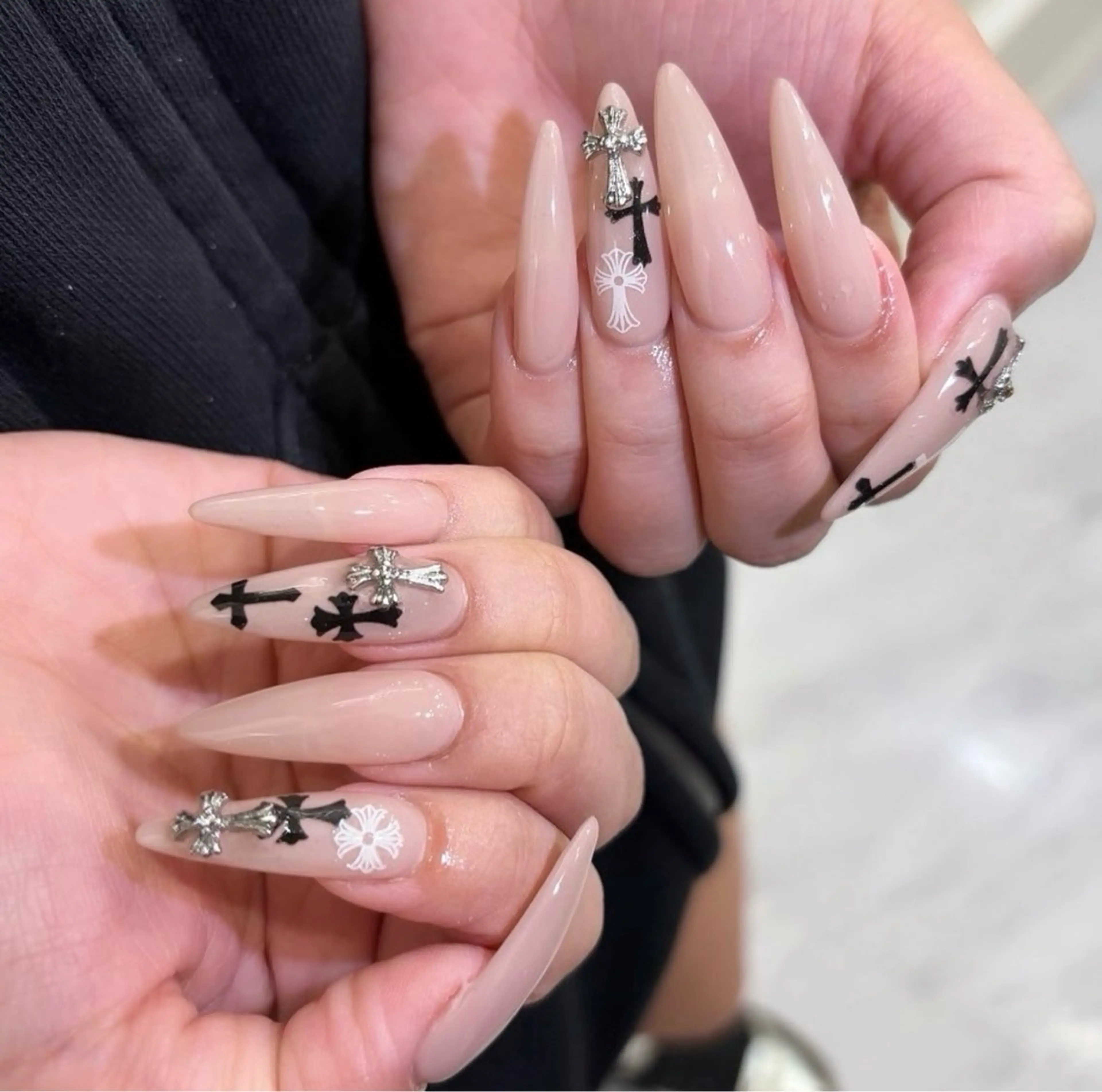 ネイル 長さ出し ネイルチップ Mi nailsのネイルデザイン