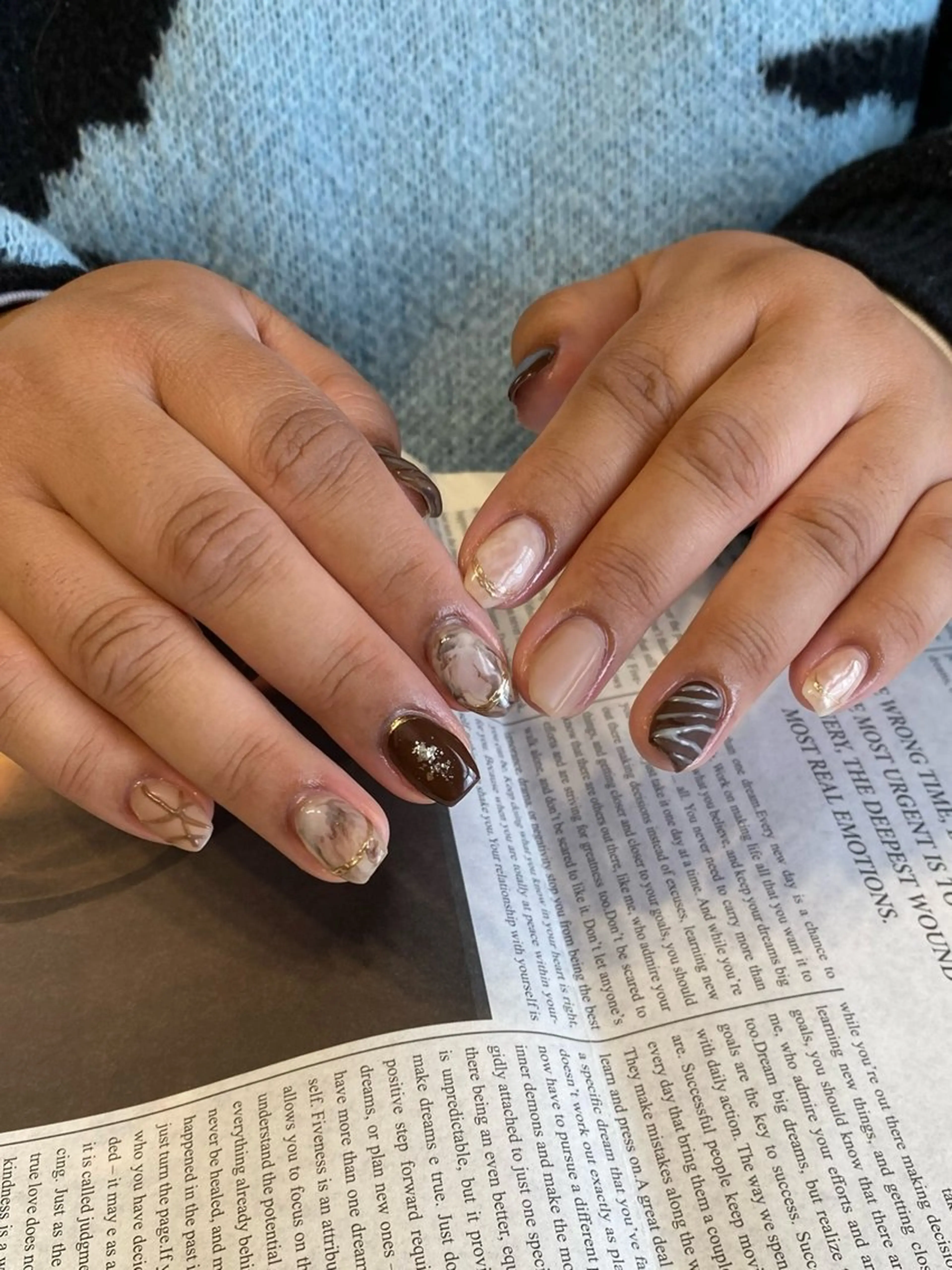 ネイル ハンドネイル ハンドケア nail salon maniのネイルデザイン