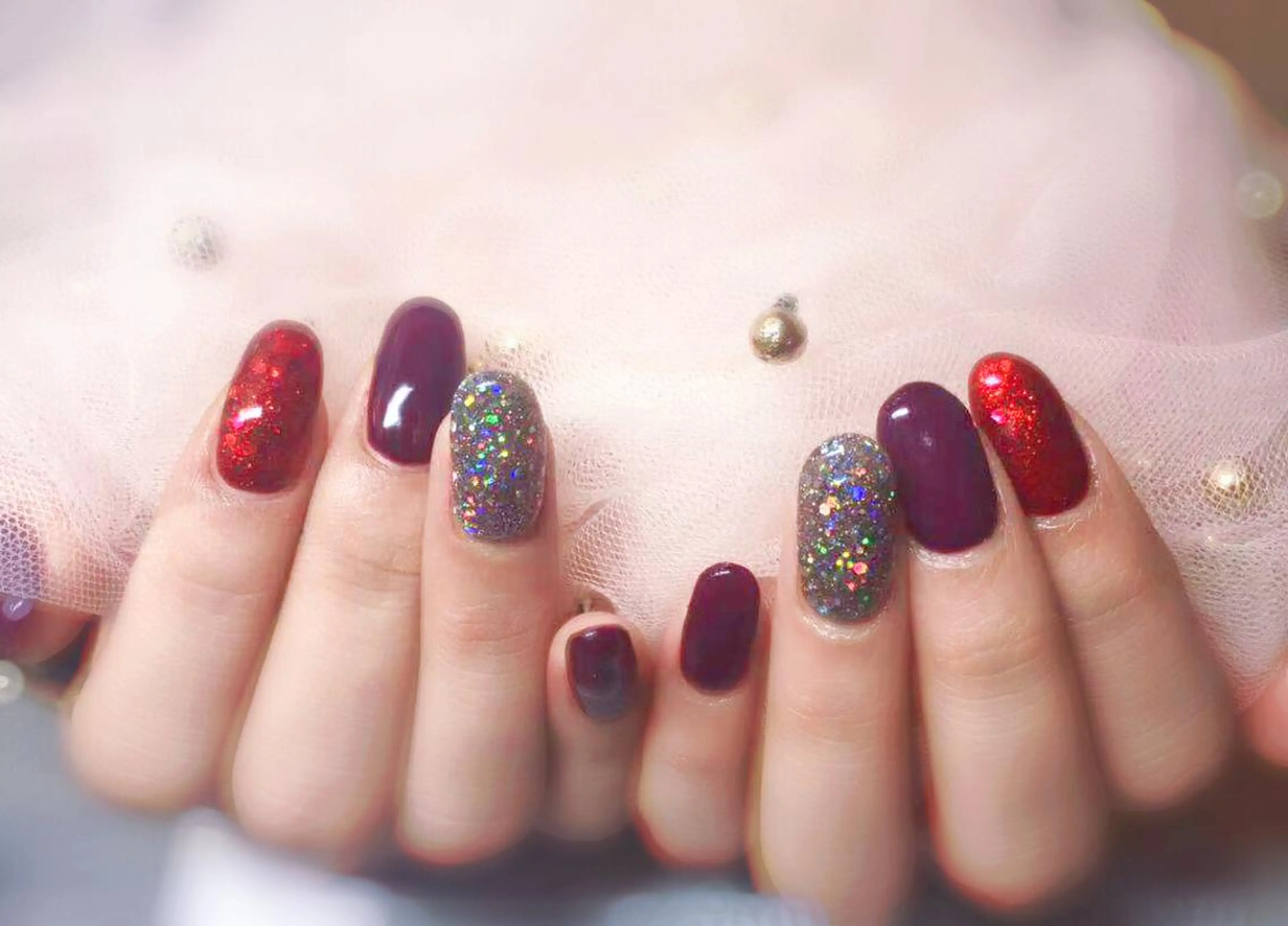 ネイル ハンドネイル マジックミラー所属・マジック ミラーのネイルデザイン