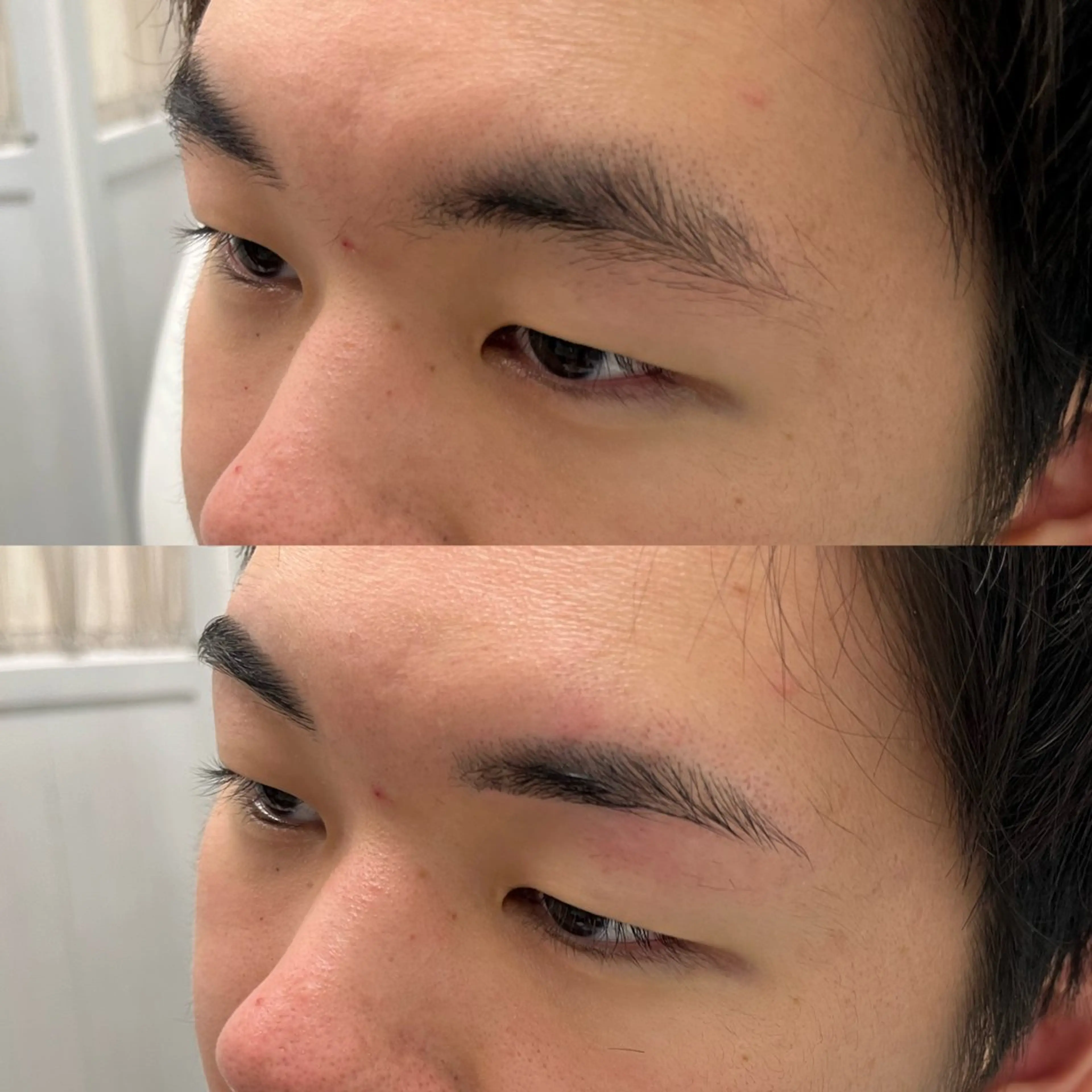 《minimo限定リピーター価格🉐》メンズアイブロウスタイリング💙（wax脱毛込）/男性限定🚹の写真