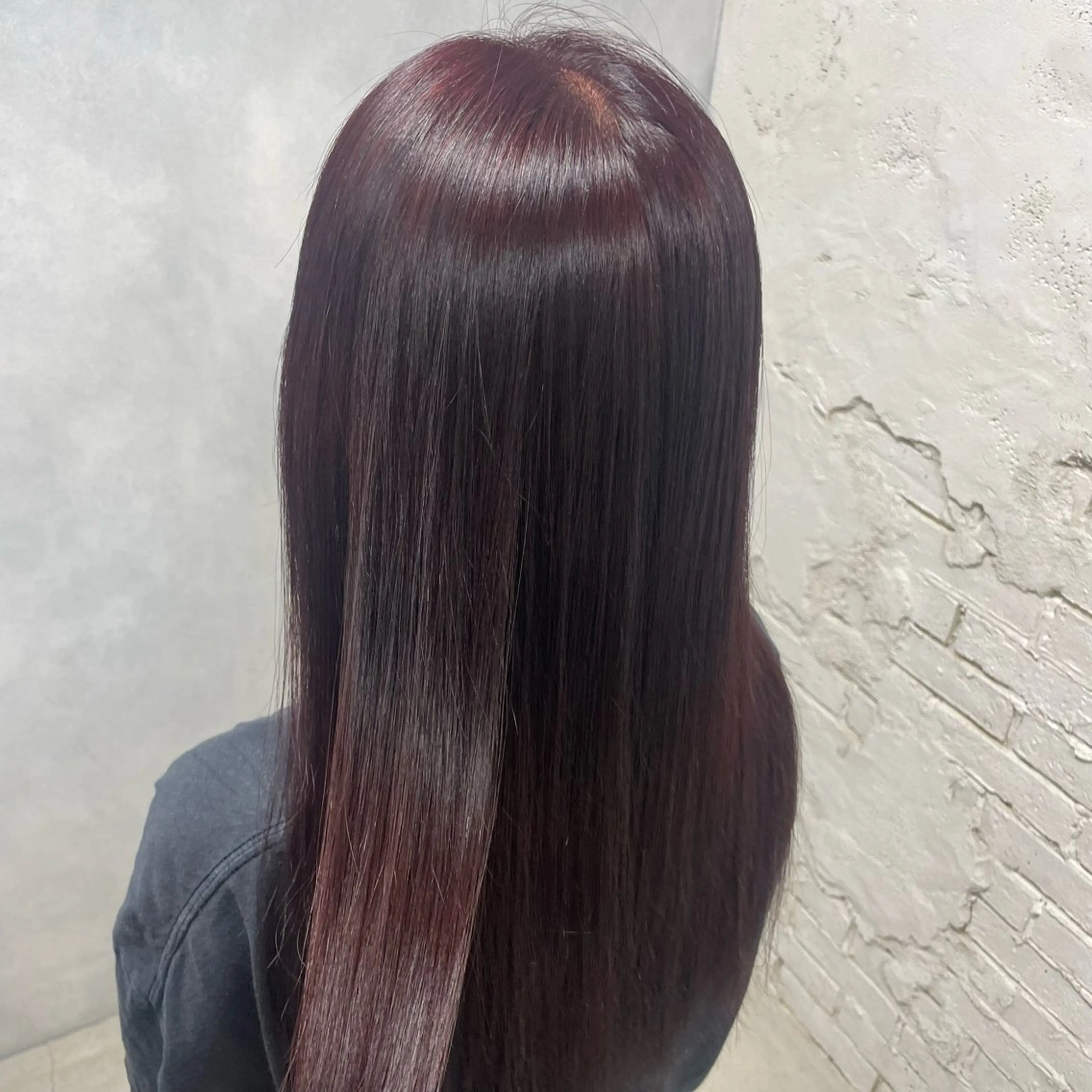 ロング L studio心斎橋店【エルスタジオ】所属・透け感ベージュ 🪐REN🪐のヘアスタイル