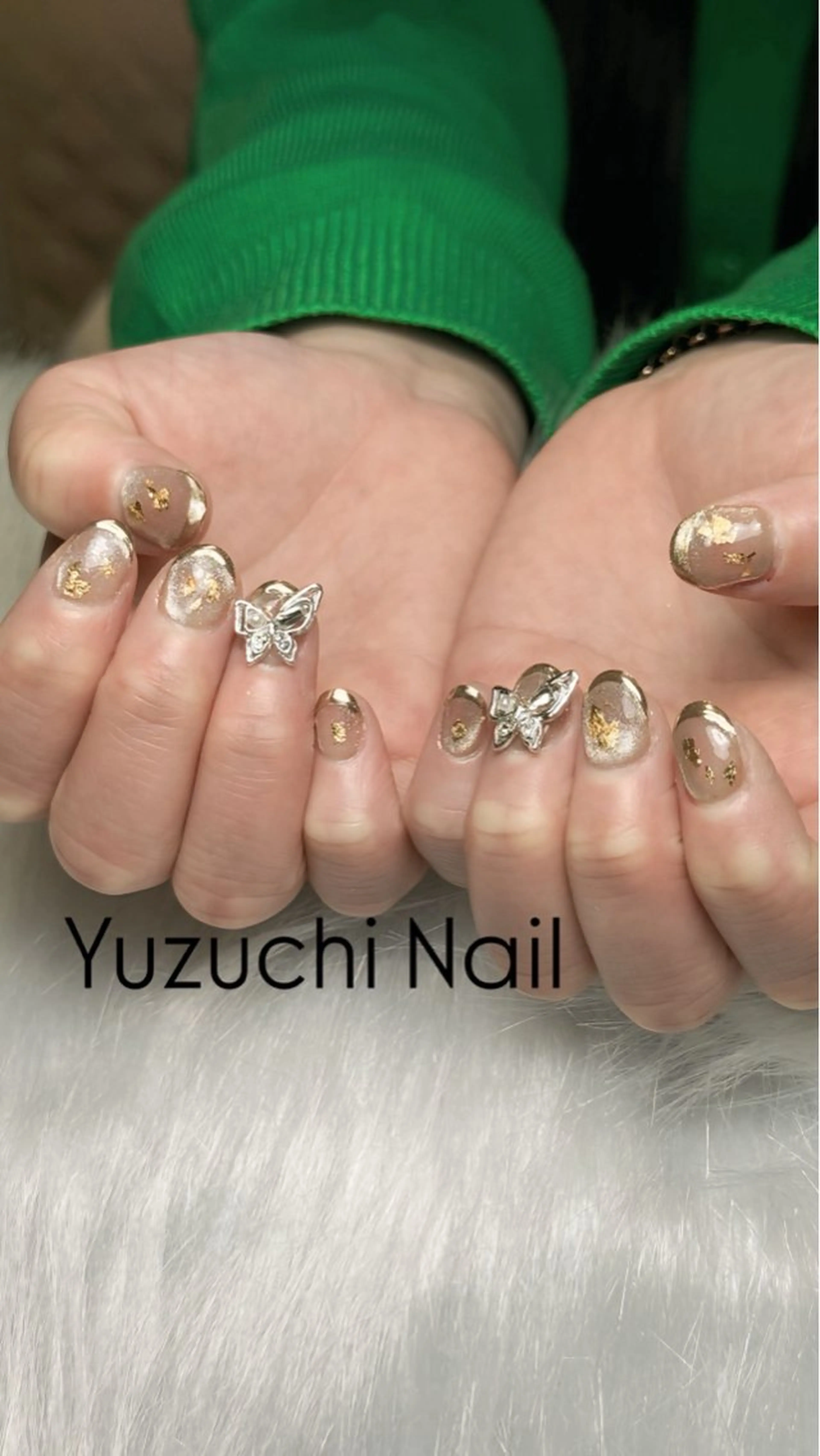 ネイル 夏ネイル ワンホンネイル ハンドネイル ハンドケア Yuzuchi Nailのネイルデザイン