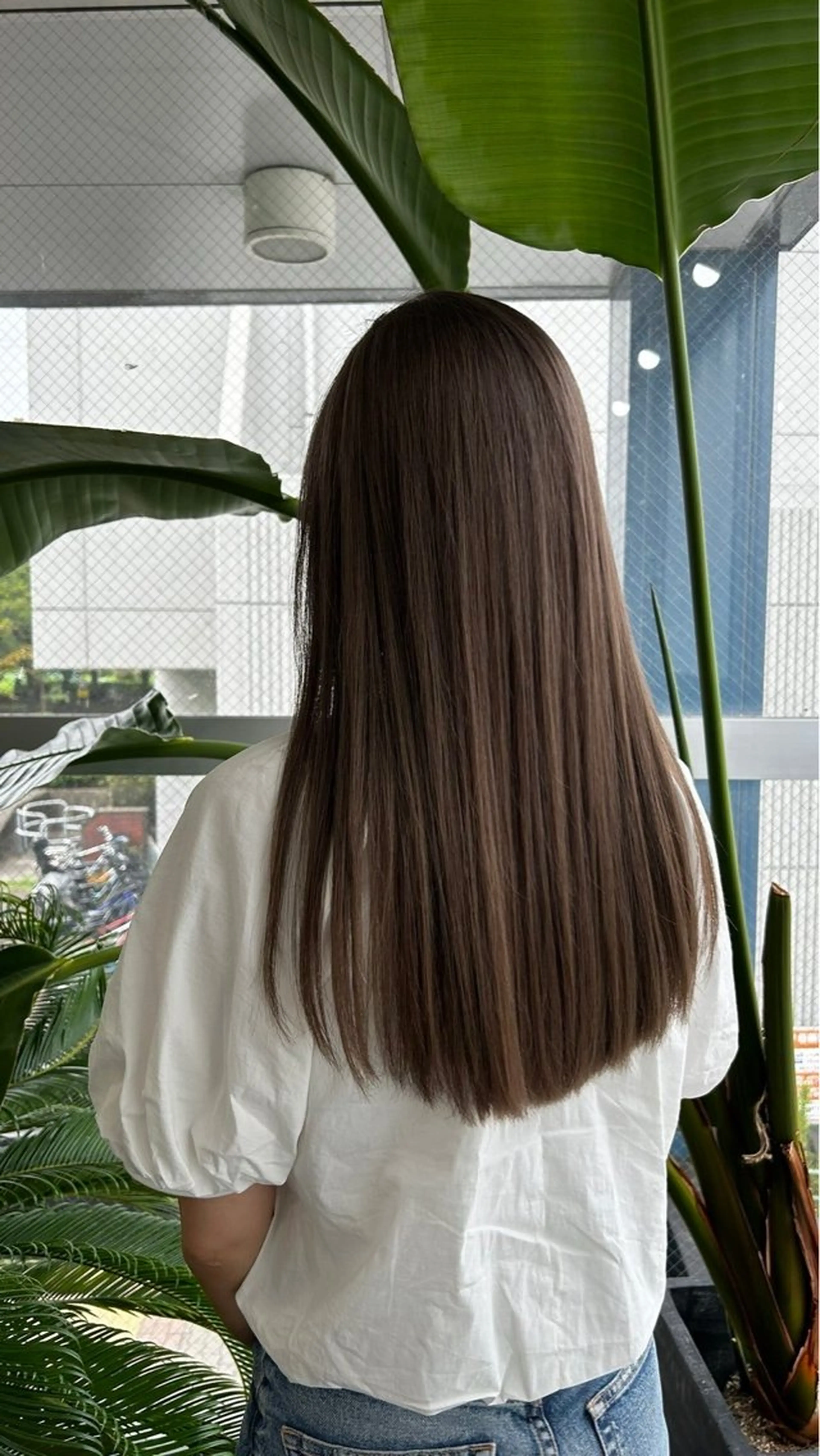 ロング ヘアカラー トリートメント OLUOLU所属・桝田 友美のヘアスタイル